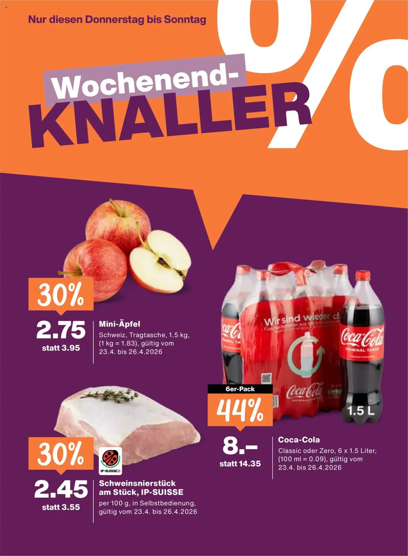 Migros aktionen - Gültiger Prospekt ab 23.04.2026, Seite 20 von insgesamt 20