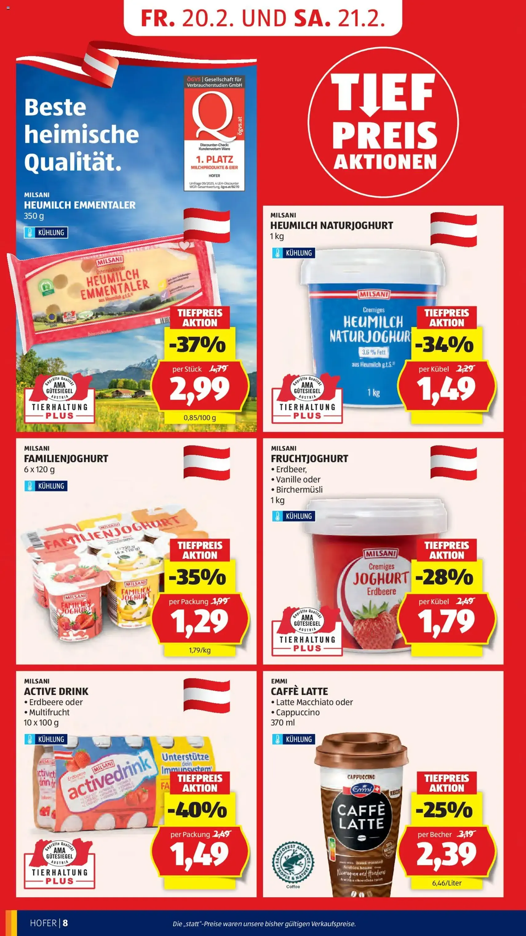 Hofer Flugblatt - Gültiger Prospekt ab 20.02.2026, Seite 10 von insgesamt 37