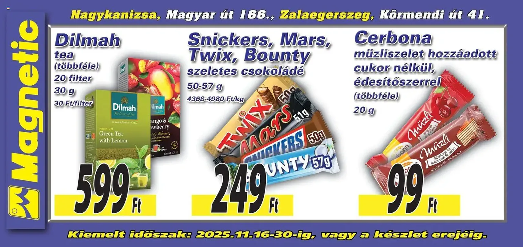 Magnetic - Óriásplakátok - 2025.11.16. érvényes szórólap 5 oldal 6 oldalból