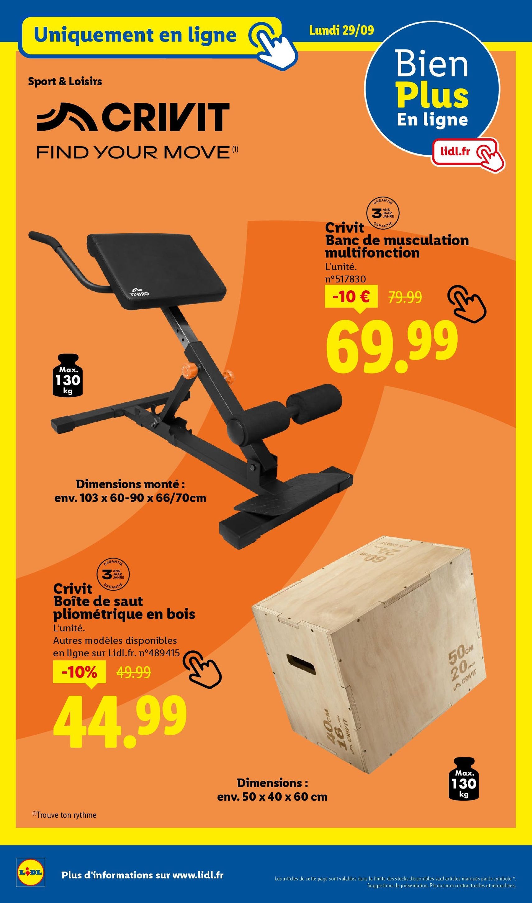 LIDL catalogue semaine 39 - brochure valable à partir du 25/09/2025, page 58 sur 73