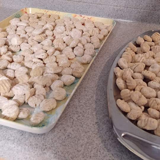 Anteprima ricetta Gnocchi di Polenta
