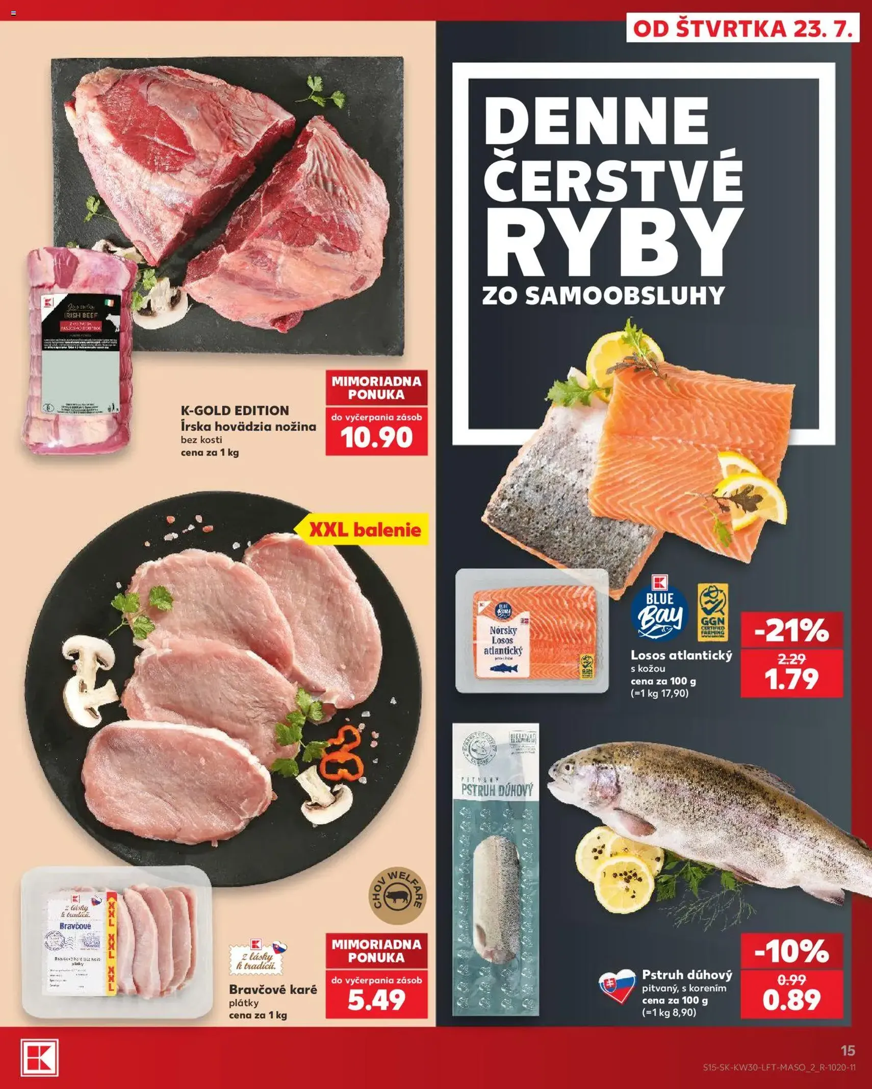 Kaufland leták - platný leták od 23.07.2026 strana 15 z 74