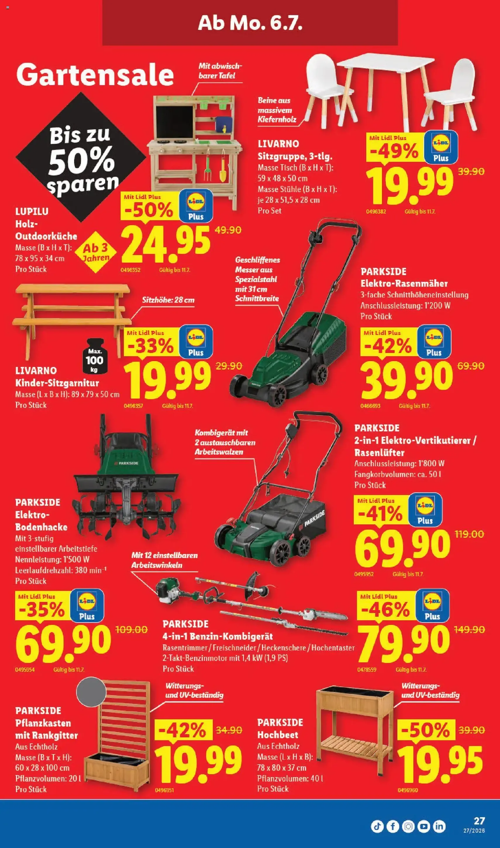 Lidl aktionen - Gültiger Prospekt ab 02.07.2026, Seite 29 von insgesamt 42