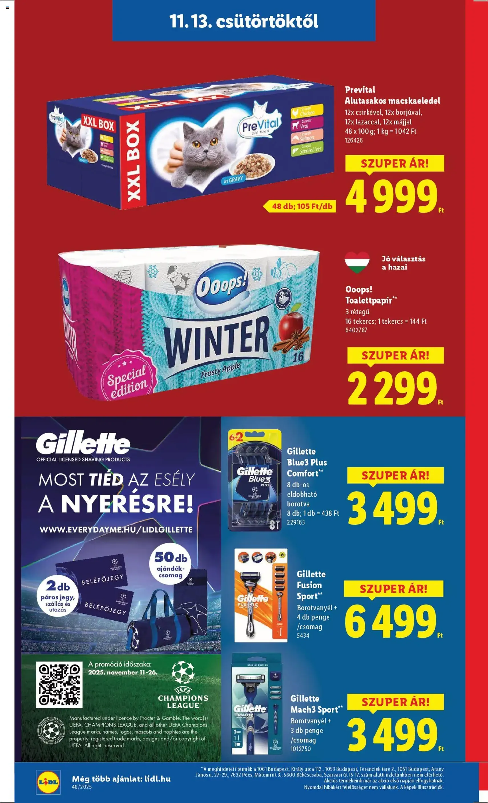 Lidl Akciós újság - 2025.11.13. érvényes szórólap 18 oldal 52 oldalból