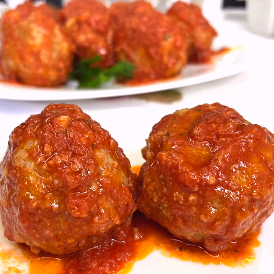 Anteprima ricetta Polpette di carne al sugo