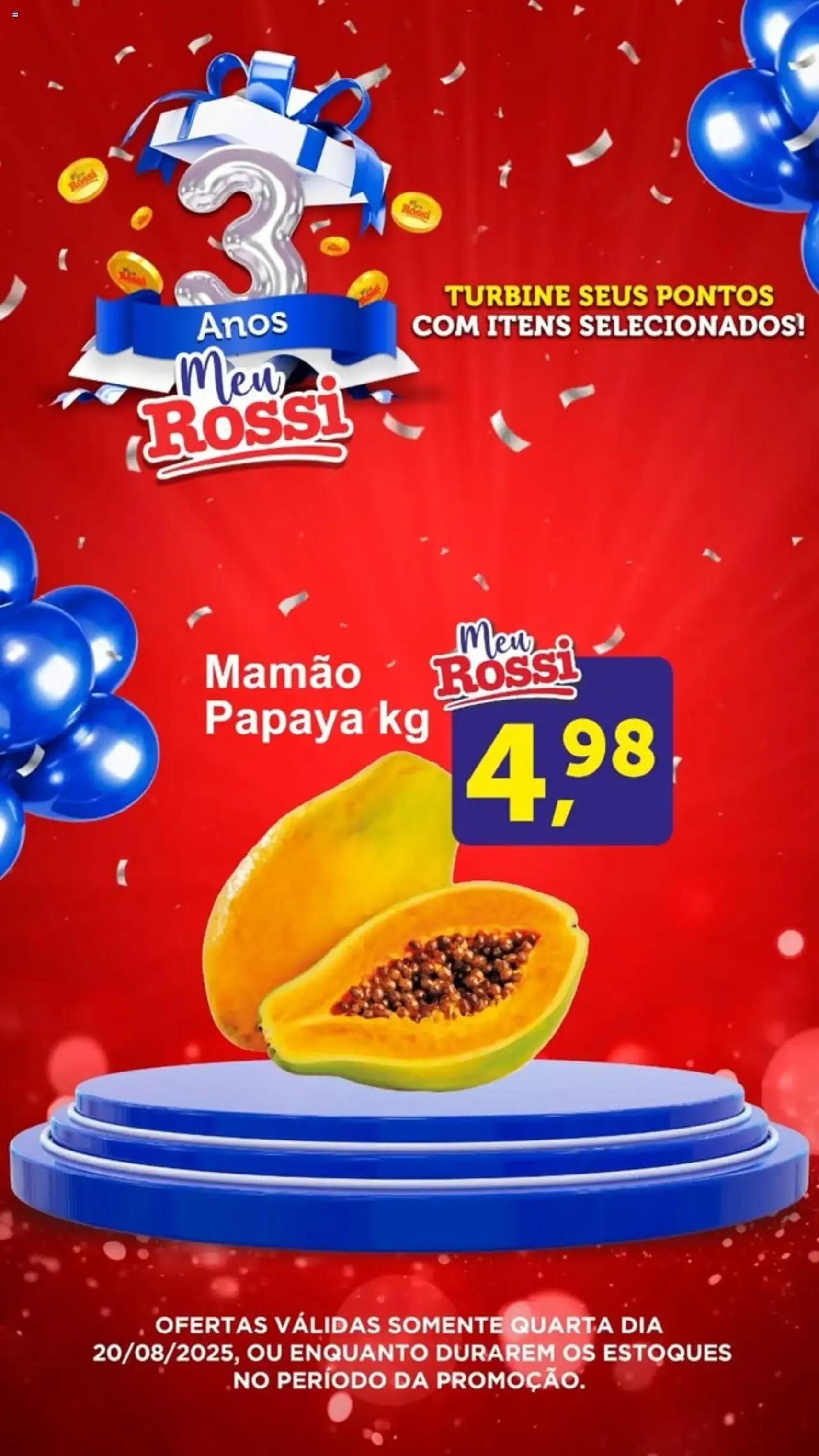 Rossi Supermercados - Ofertas da semana - folheto válido a partir de 20/08/2025 página 3 de 4