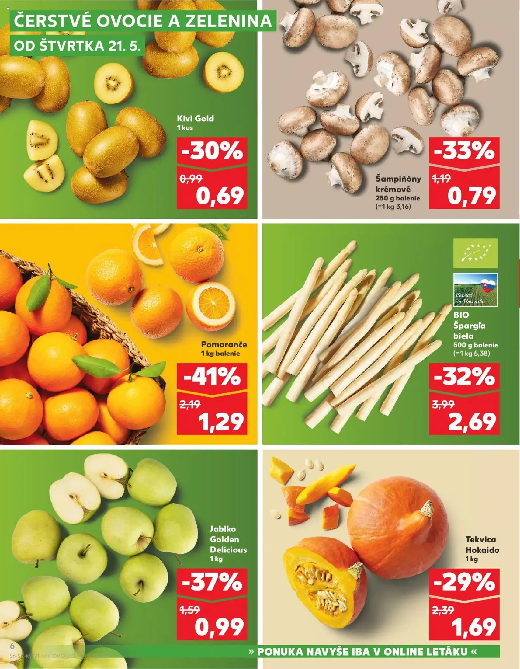 Kaufland leták - platný leták od 21.05.2026 strana 6 z 74