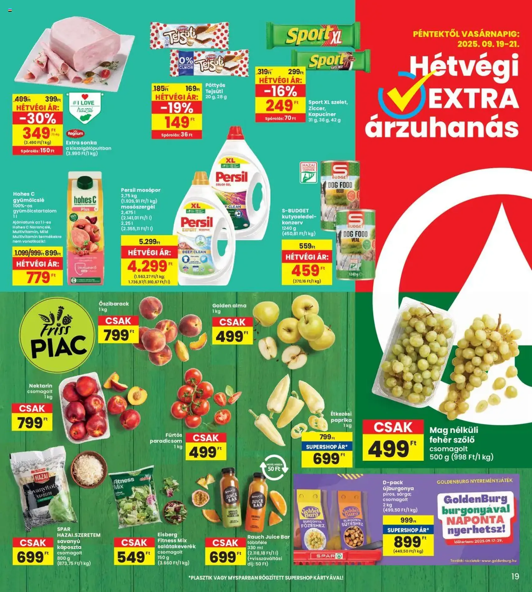Interspar Akciós újság - 2025.09.18. érvényes szórólap 19 oldal 19 oldalból