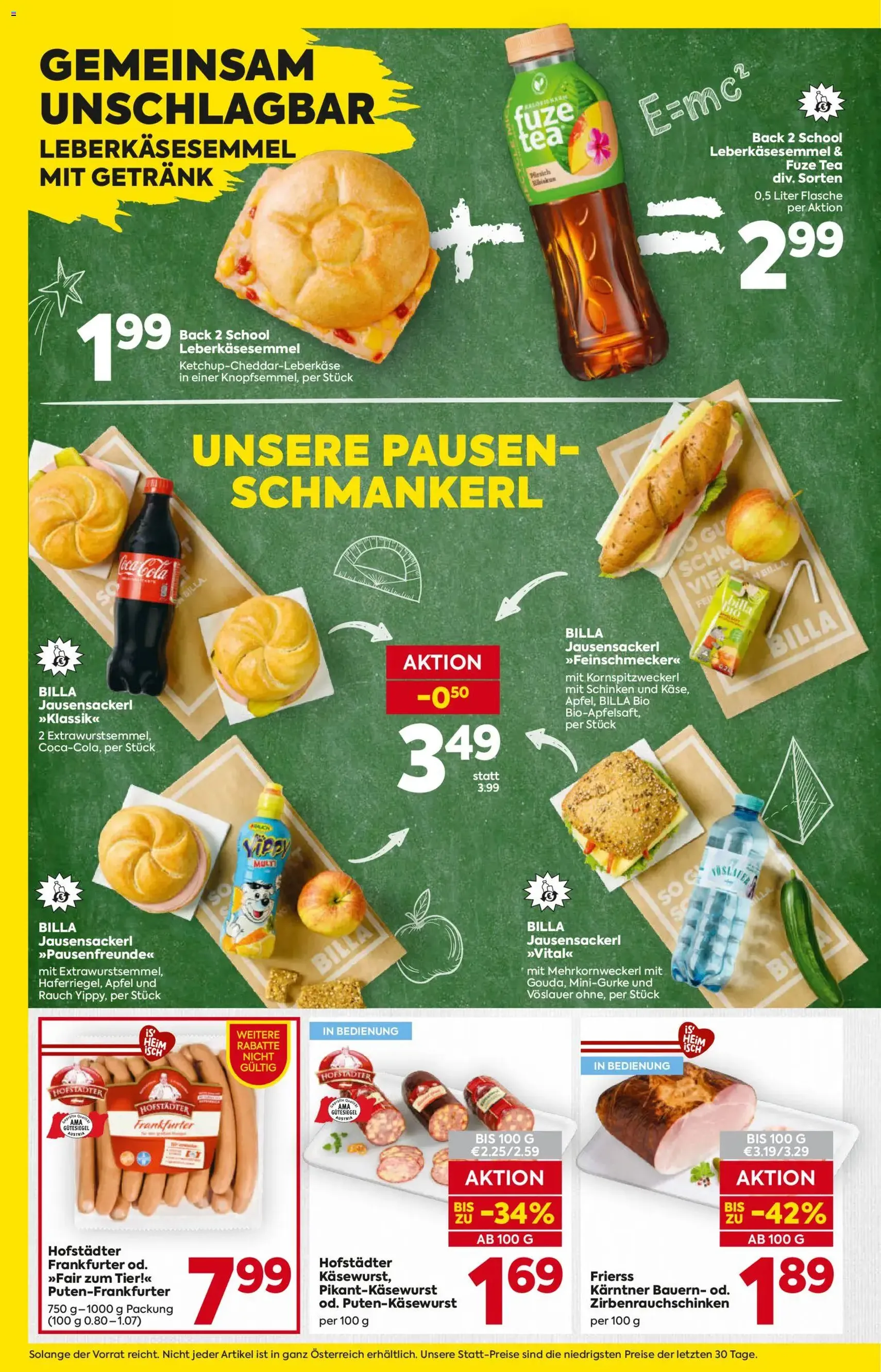 Billa - Flugblatt - Gültiger Prospekt ab 03.09.2026, Seite 6 von insgesamt 16