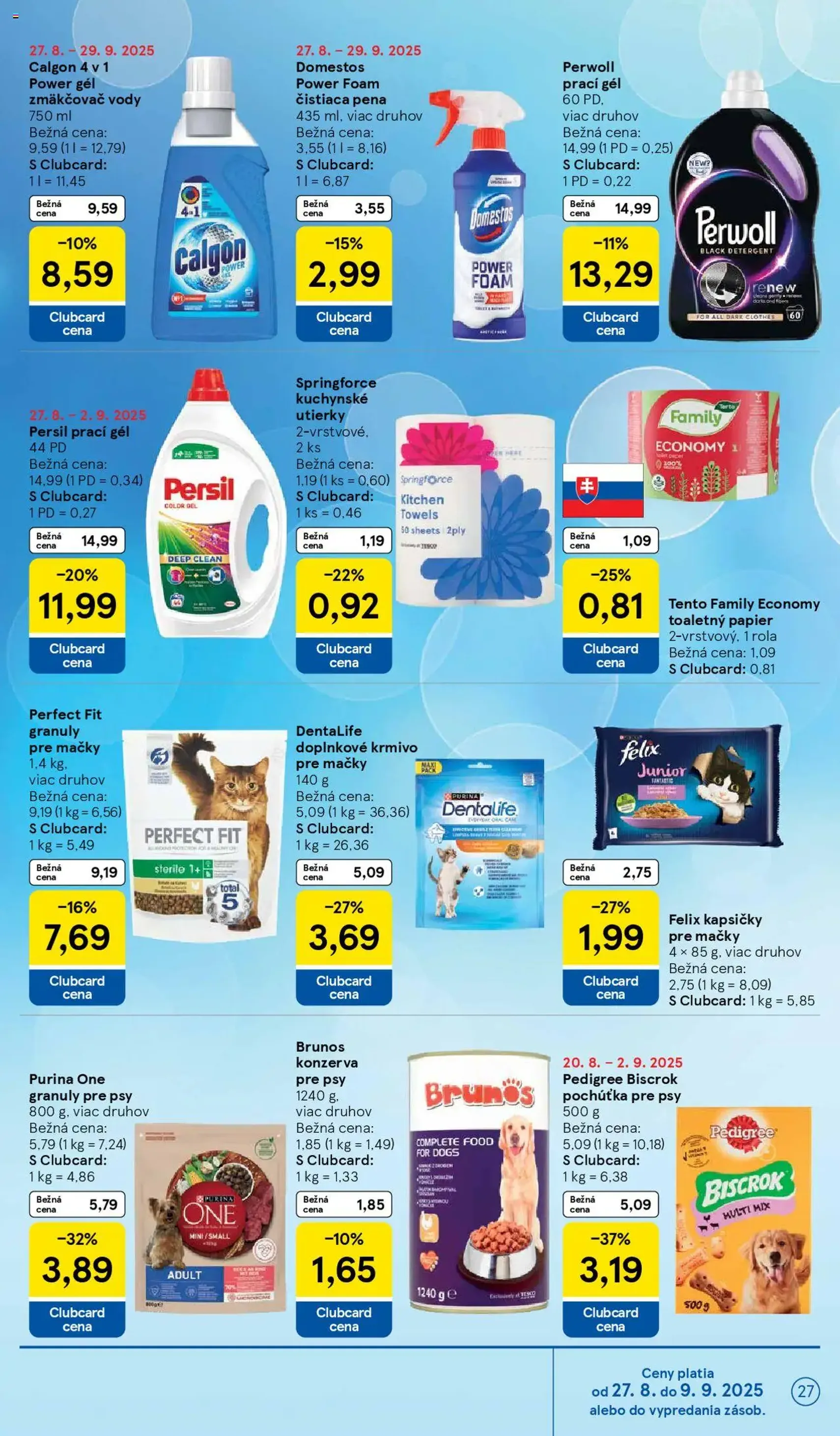 Tesco Hypermarket - leták - platný leták od 27.08.2025 strana 27 z 37