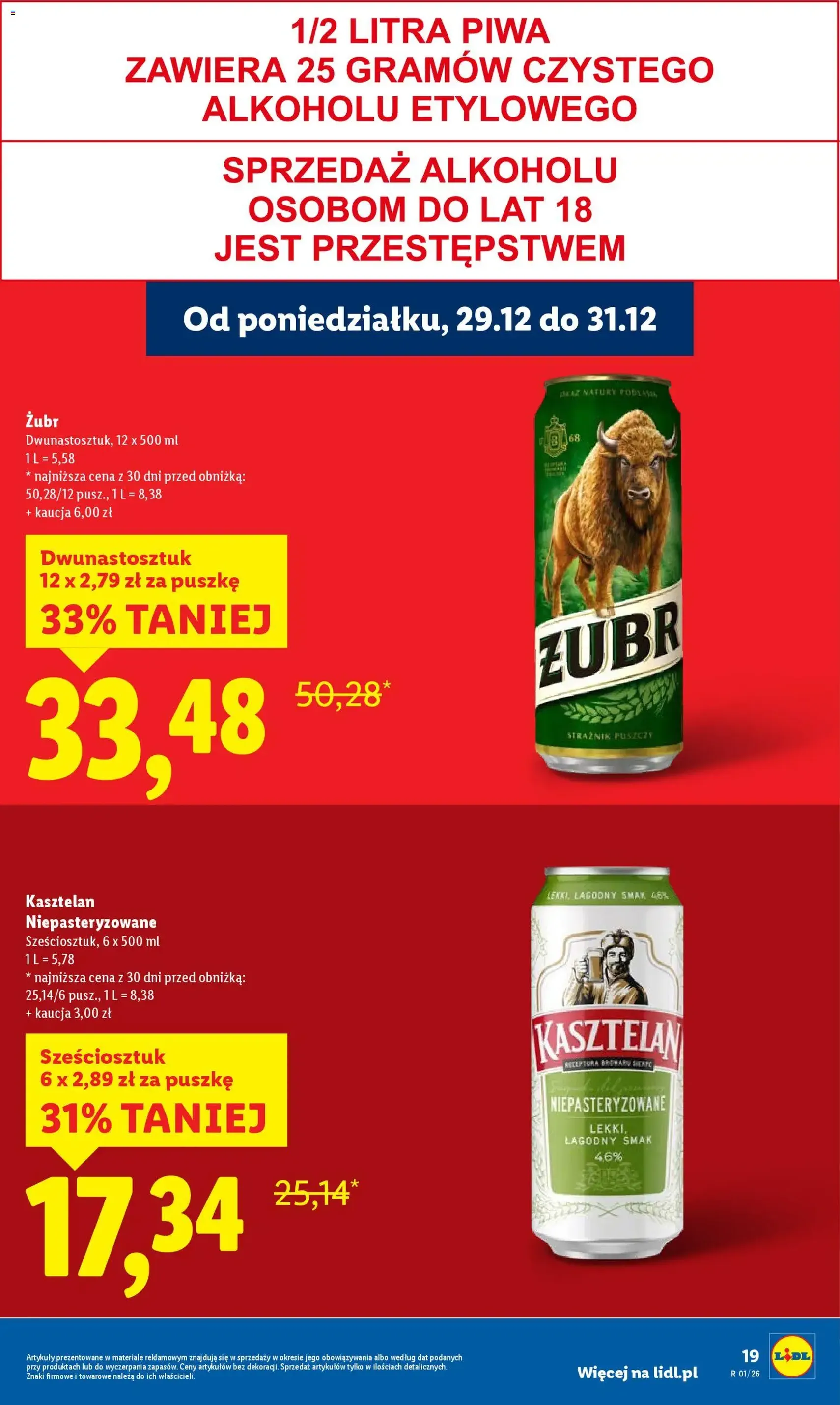 Lidl Gazetka - ważny gazetka od 29.12.2025 strona 19 z 64