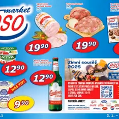 Eso market leták - náhled letáku platný od 02.01.2026