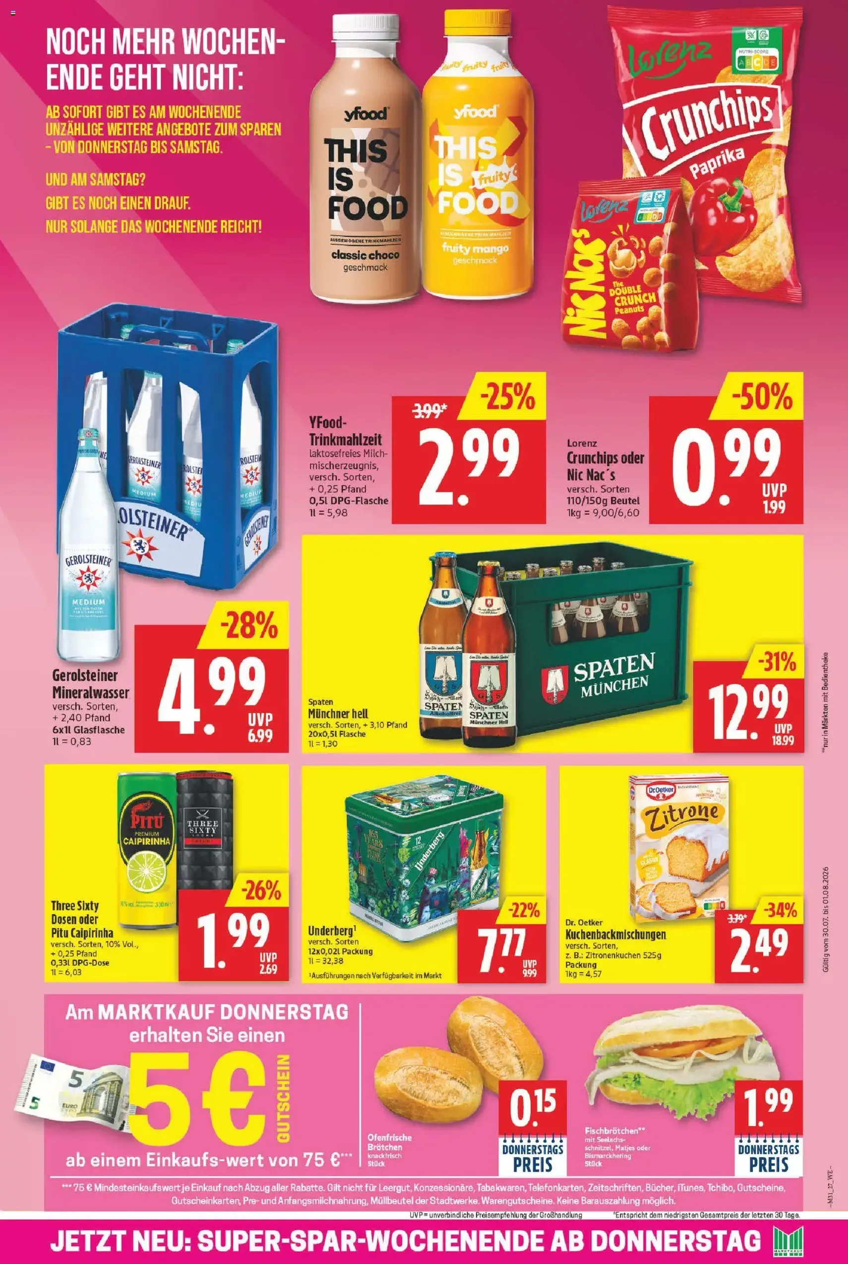 Marktkauf Prospekt - Gültiger Prospekt ab 27.07.2026, Seite 31 von insgesamt 37