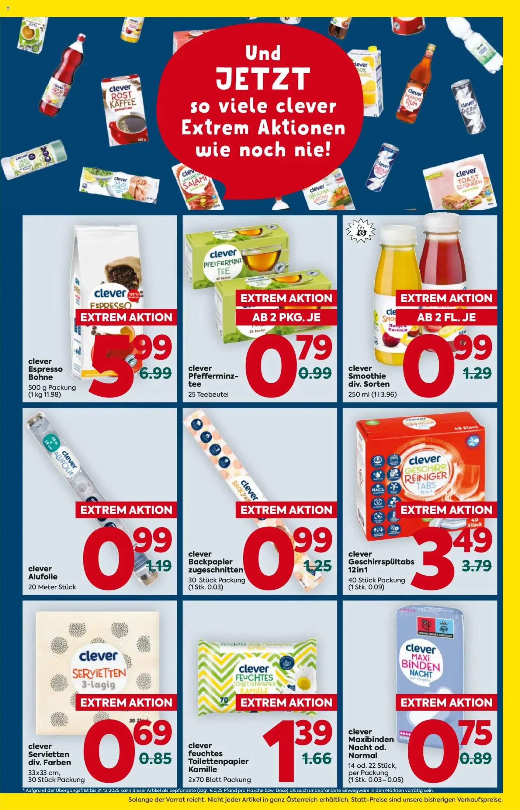 Billa Flugblatt - Gültiger Prospekt ab 30.10.2025, Seite 7 von insgesamt 26