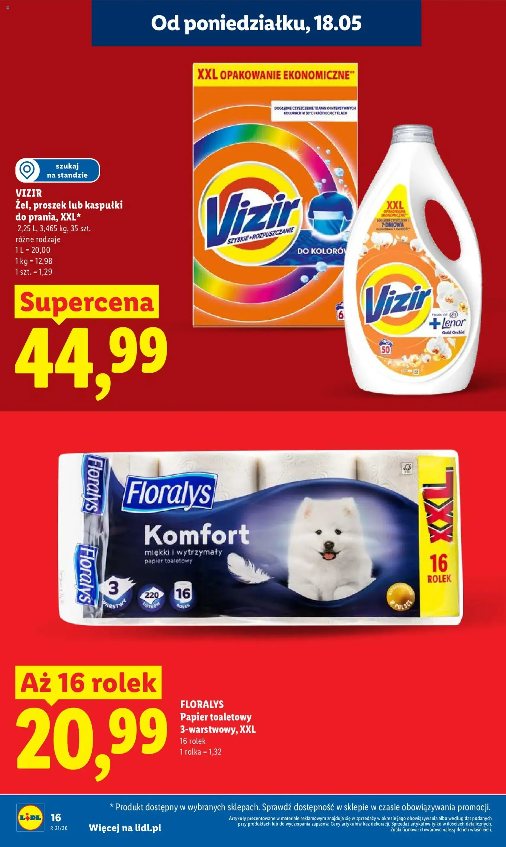 Lidl gazetka - ważny gazetka od 18.05.2026 strona 16 z 97