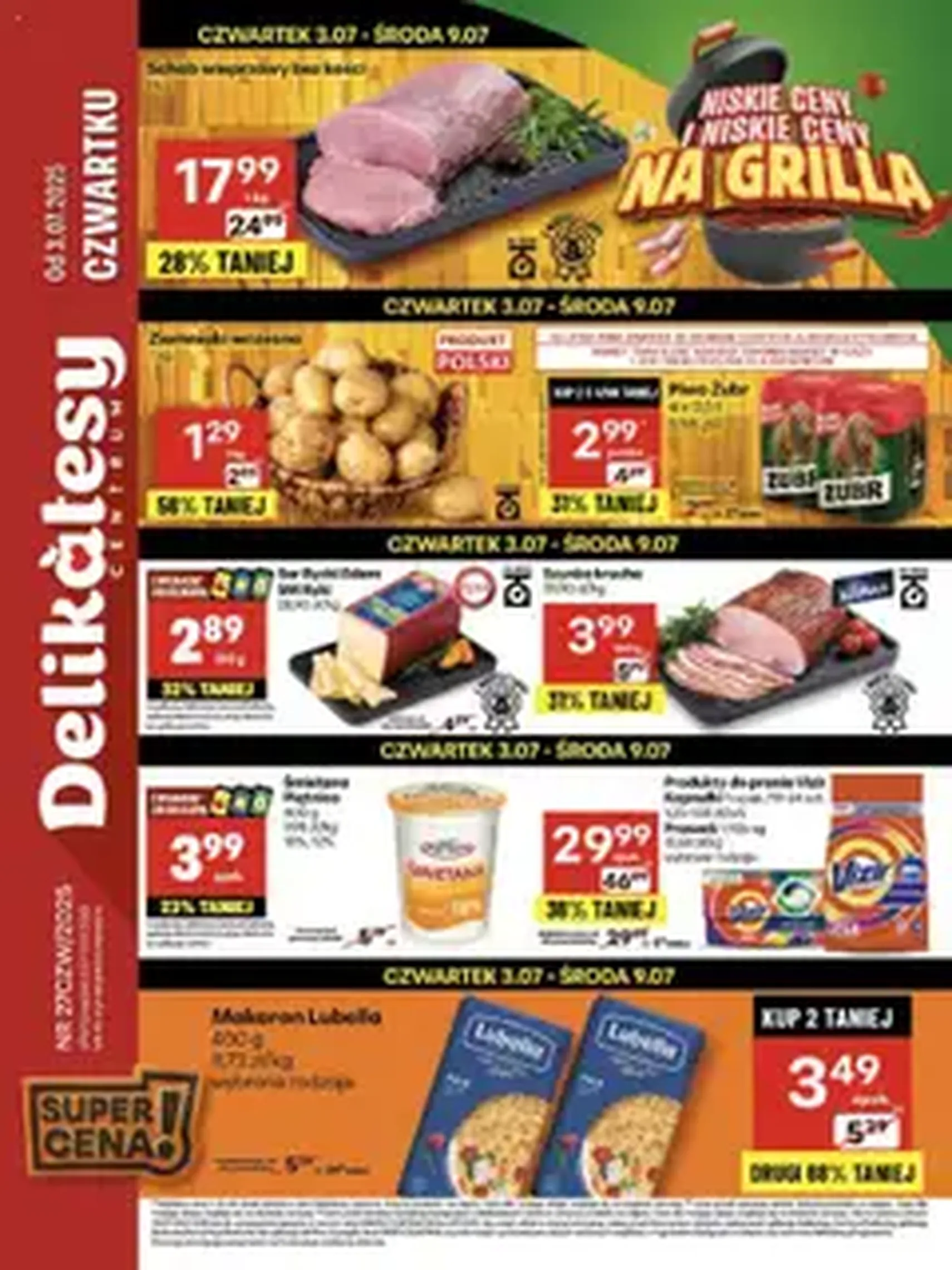 Delikatesy Centrum Gazetka - ważny gazetka od 03.07.2025 strona 1 z 1