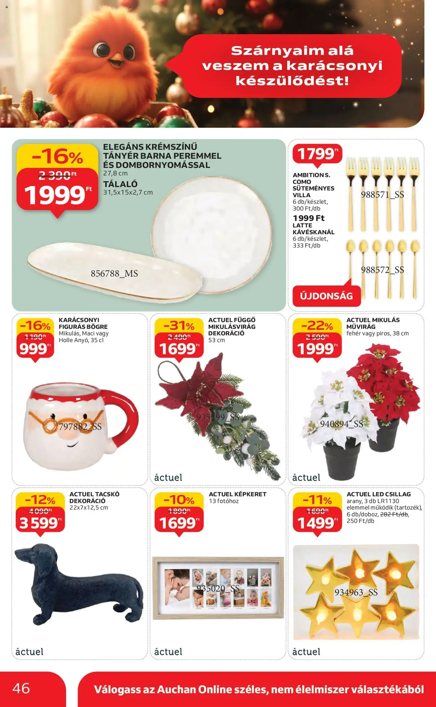 Auchan Akciós újság - 2025.11.06. érvényes szórólap 46 oldal 58 oldalból