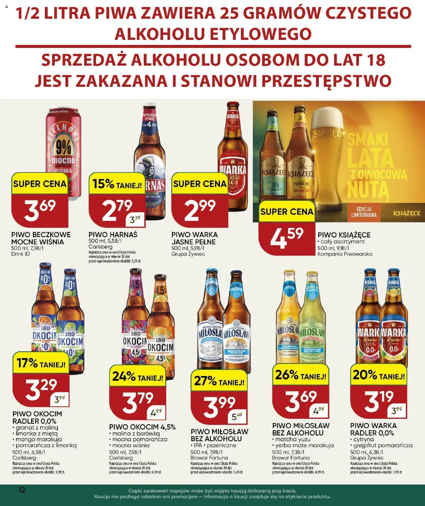 Chata Polska gazetka - ważny gazetka od 30.07.2026 strona 12 z 28