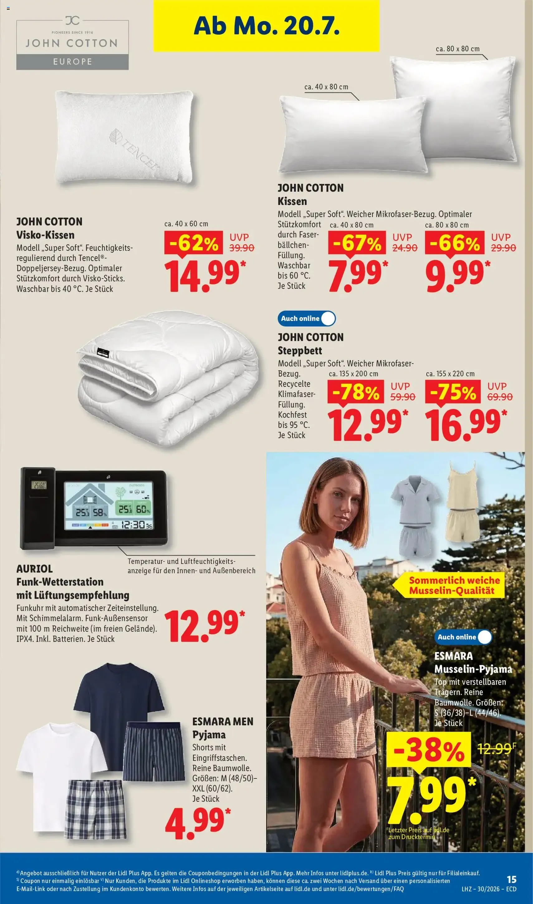 Lidl Prospekt - Gültiger Prospekt ab 20.07.2026, Seite 39 von insgesamt 69