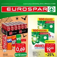 Eurospar Flugblatt - Prospekt Vorschau gültig ab 22.10.2026