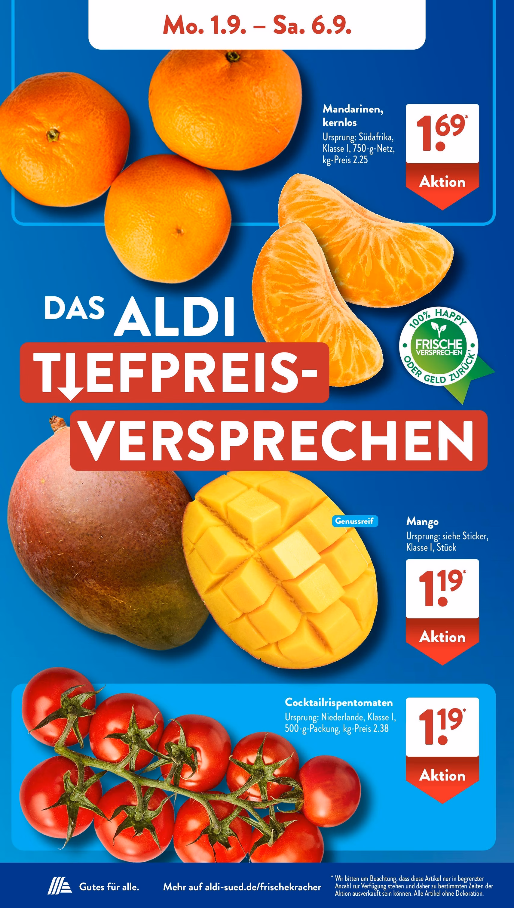 Aldi Süd Prospekt - Gültiger Prospekt ab 01.08.2025, Seite 4 von insgesamt 45 Aldi Süd Prospekt - Gültiger Prospekt ab 01.08.2025, Seite 4 von insgesamt 45