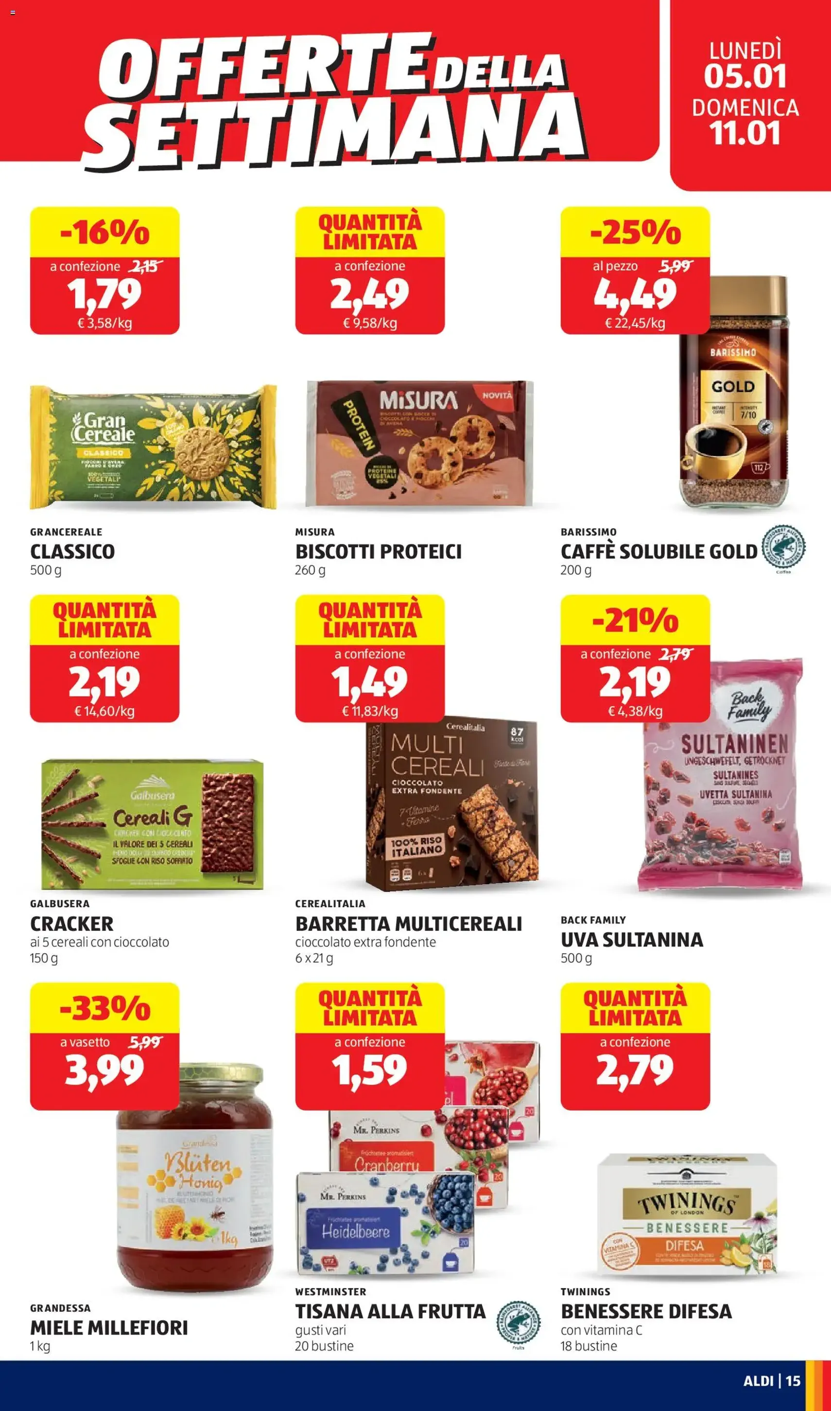 Volantino Aldi - volantino valido dal 05/01/2026 pagina 15 di 32