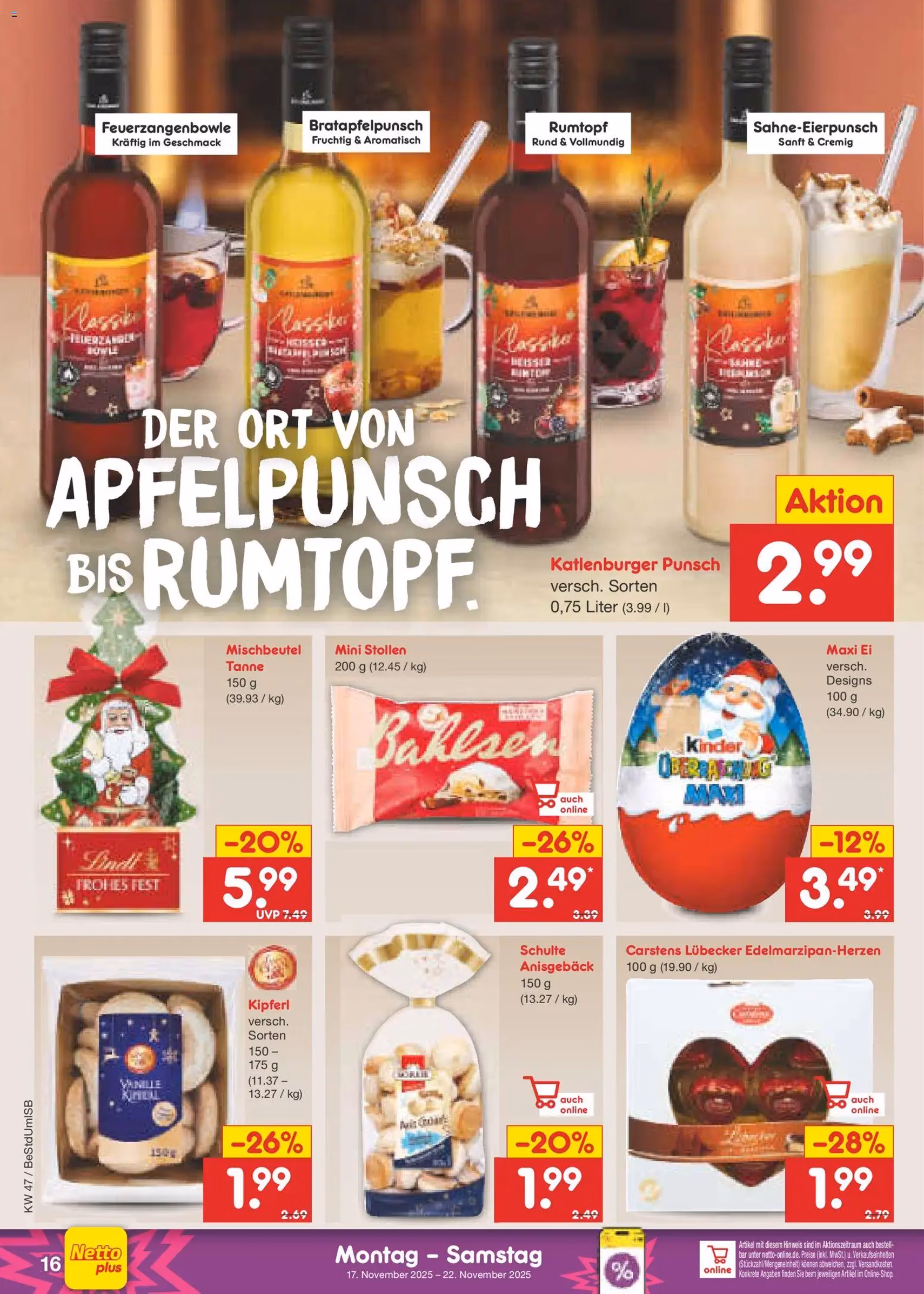 Netto Marken-Discount - Black Friday - Gültiger Prospekt ab 17.11.2025, Seite 18 von insgesamt 60