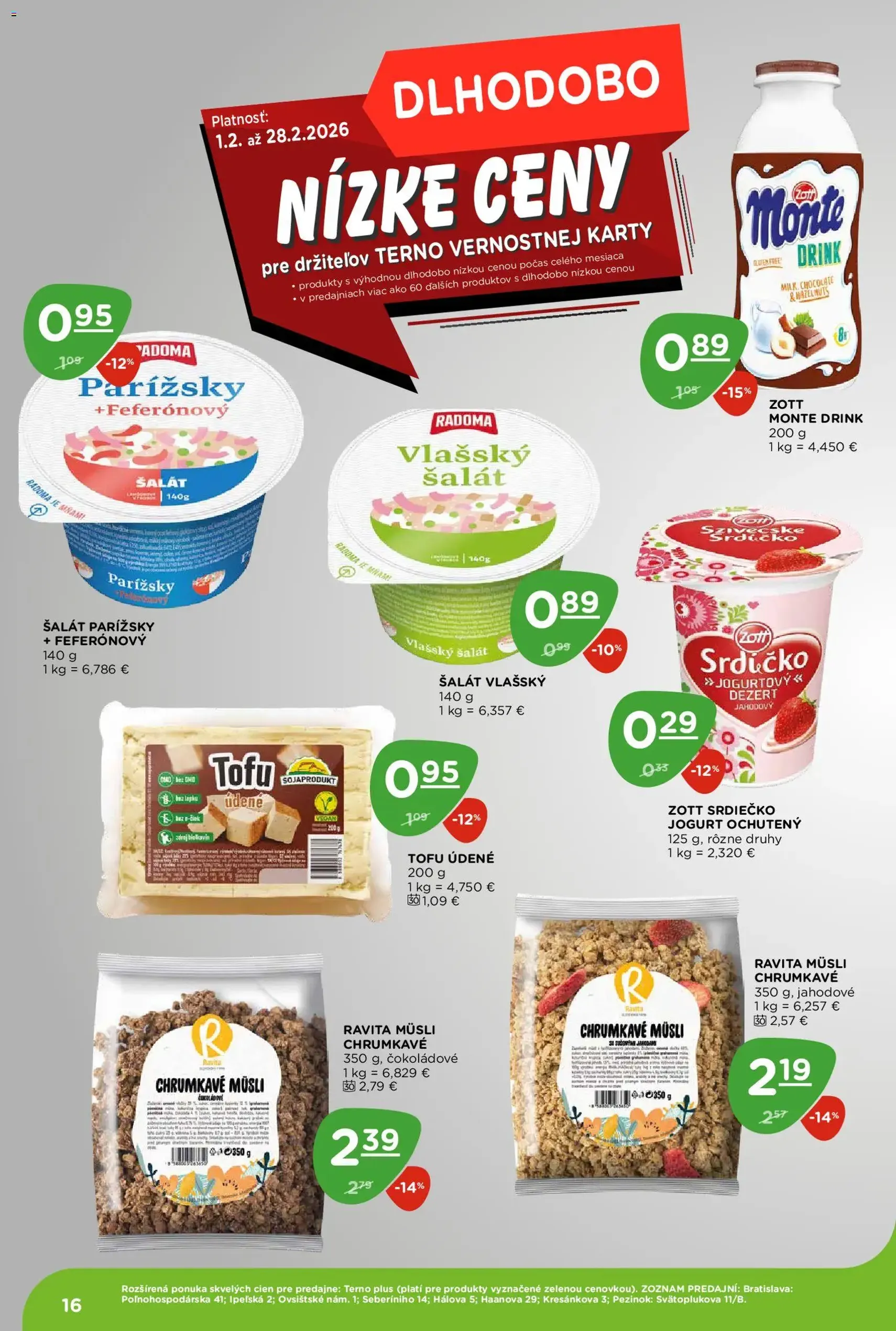 Terno leták - platný leták od 19.02.2026 strana 16 z 19