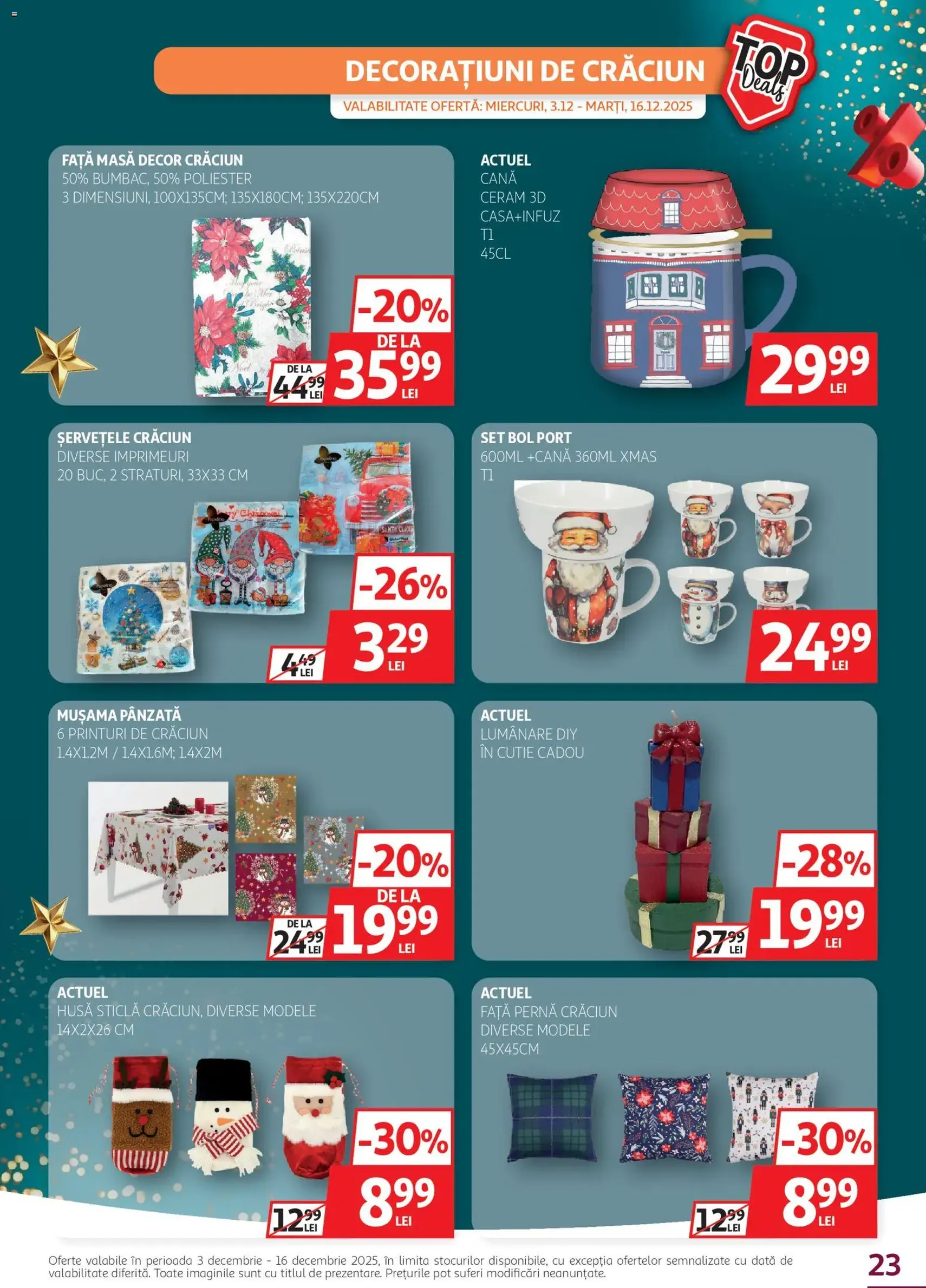 Catalog Auchan - cataloage valabile începând cu 03.12.2025 pagina 23 din 34