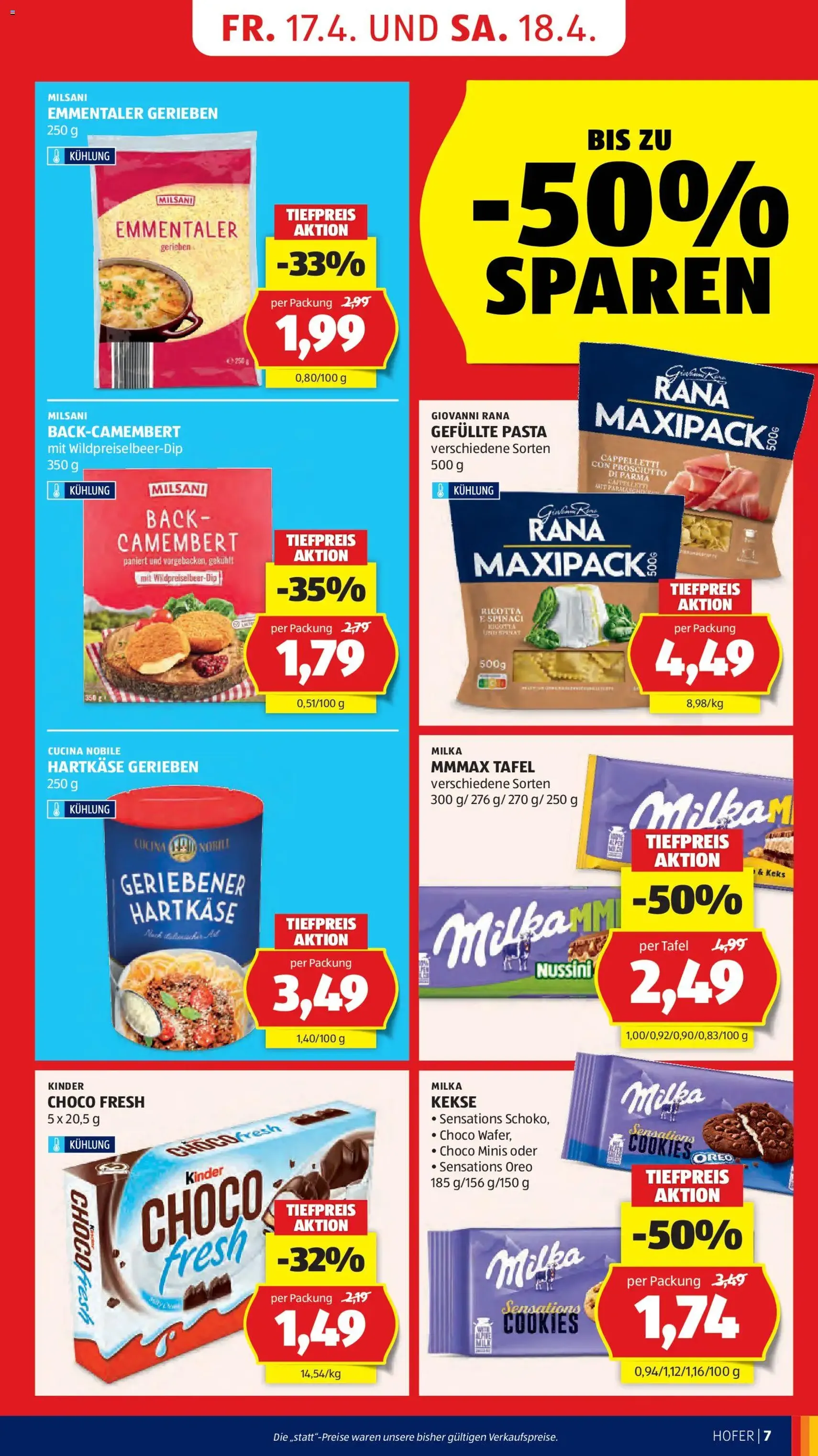 Hofer Flugblatt - Gültiger Prospekt ab 20.04.2026, Seite 9 von insgesamt 45
