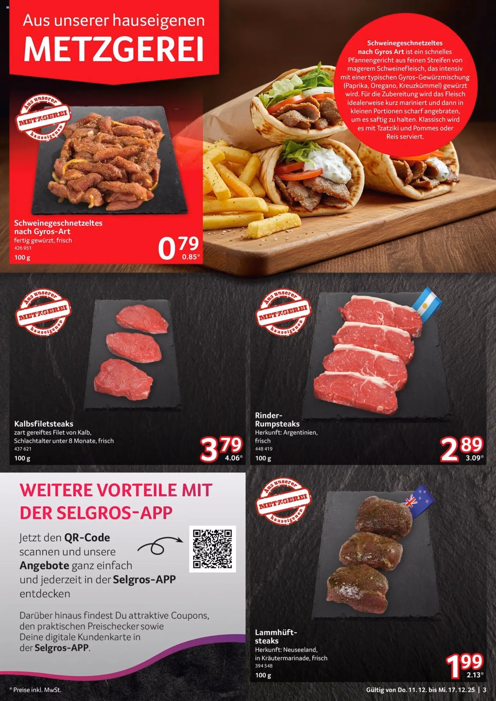 Selgros Prospekt - Gültiger Prospekt ab 11.12.2025, Seite 3 von insgesamt 16