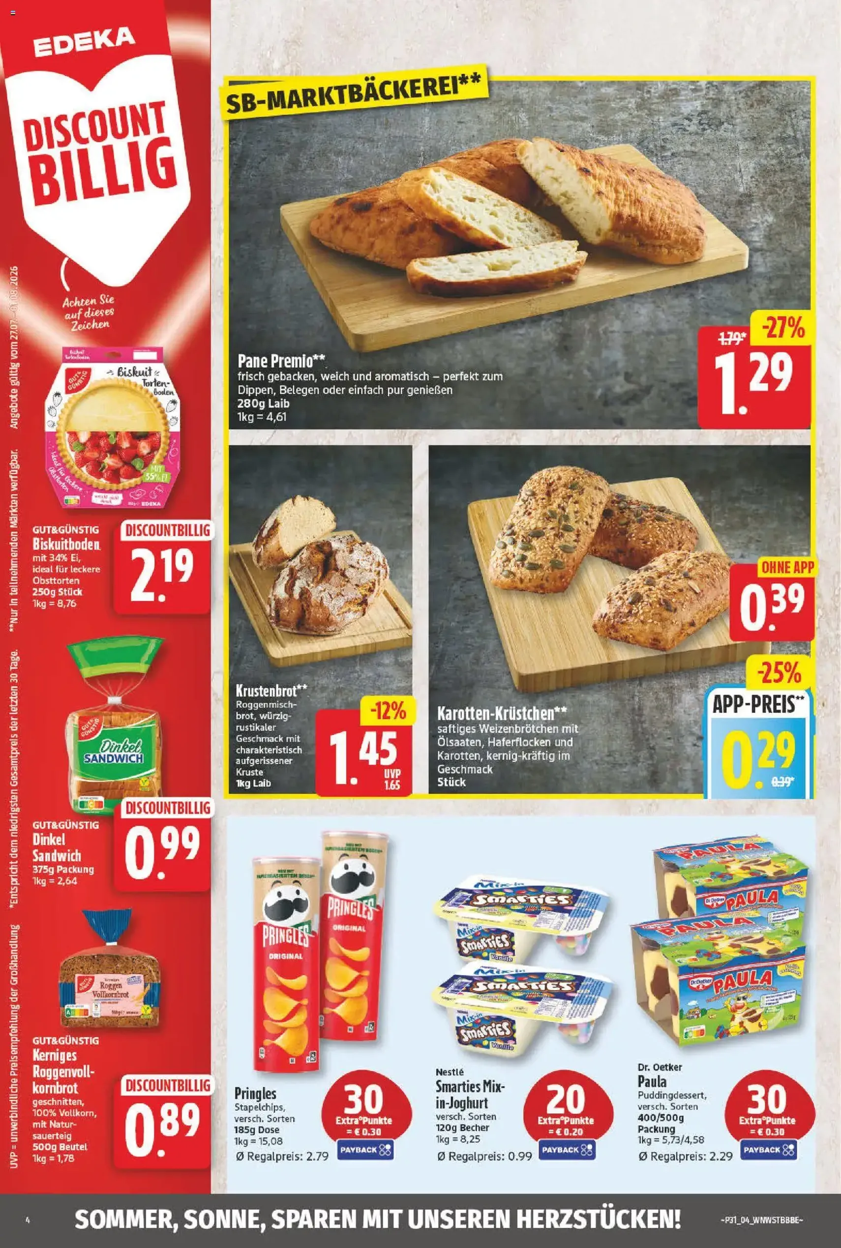 NP Discount Prospekt - Gültiger Prospekt ab 27.07.2026, Seite 4 von insgesamt 16