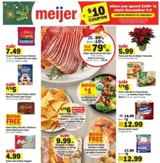 Meijer Weekly Ad - Flyer preview valid from 12/03/2025