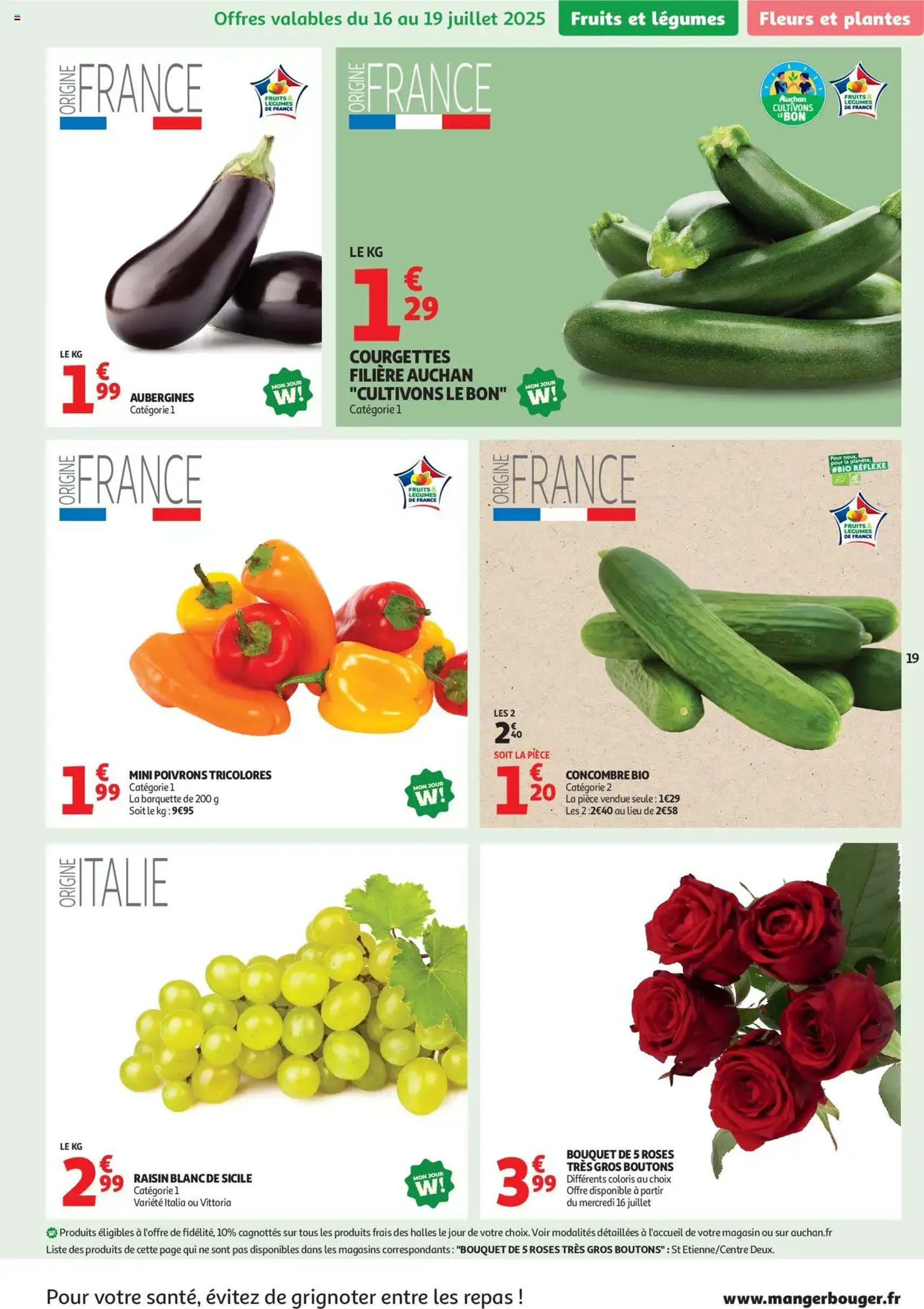 Auchan prospectus - brochure valable à partir du 16/07/2025, page 19 sur 58 Auchan prospectus - brochure valable à partir du 16/07/2025, page 19 sur 58