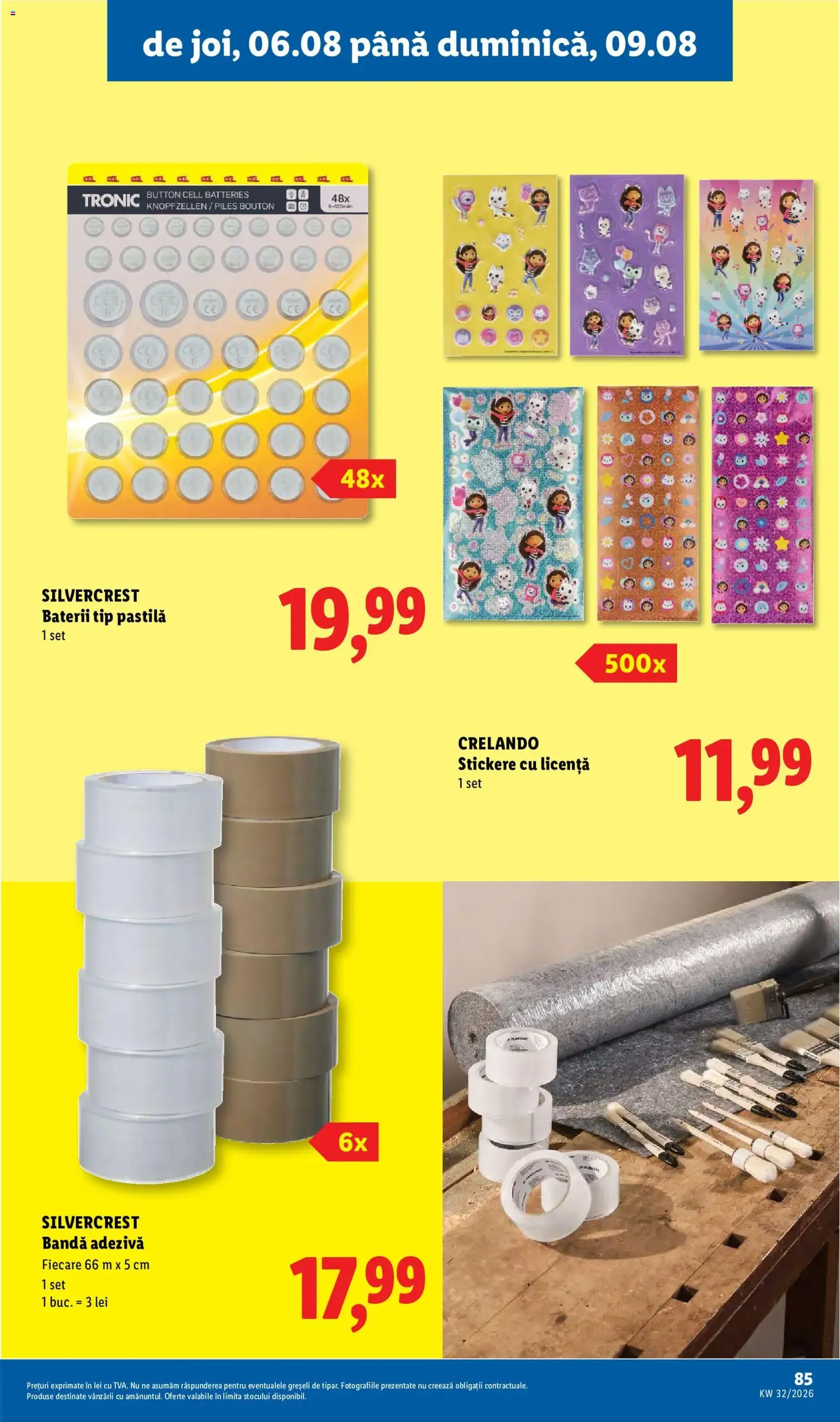 Lidl Catalog - cataloage valabile începând cu 03.08.2026 pagina 85 din 90