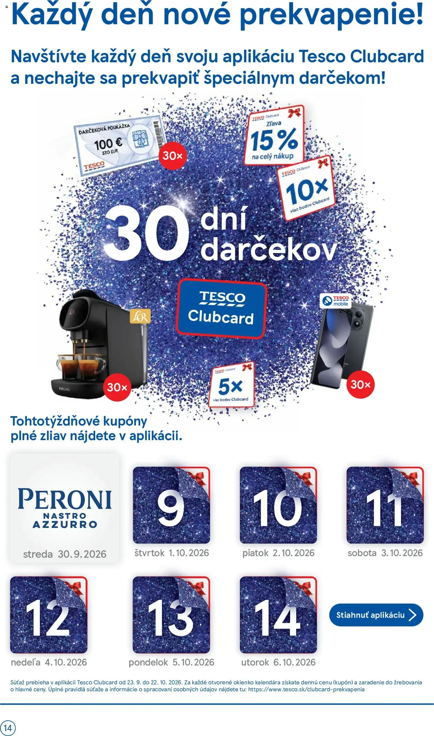 Tesco Hypermarket - leták - platný leták od 30.09.2026 strana 14 z 43