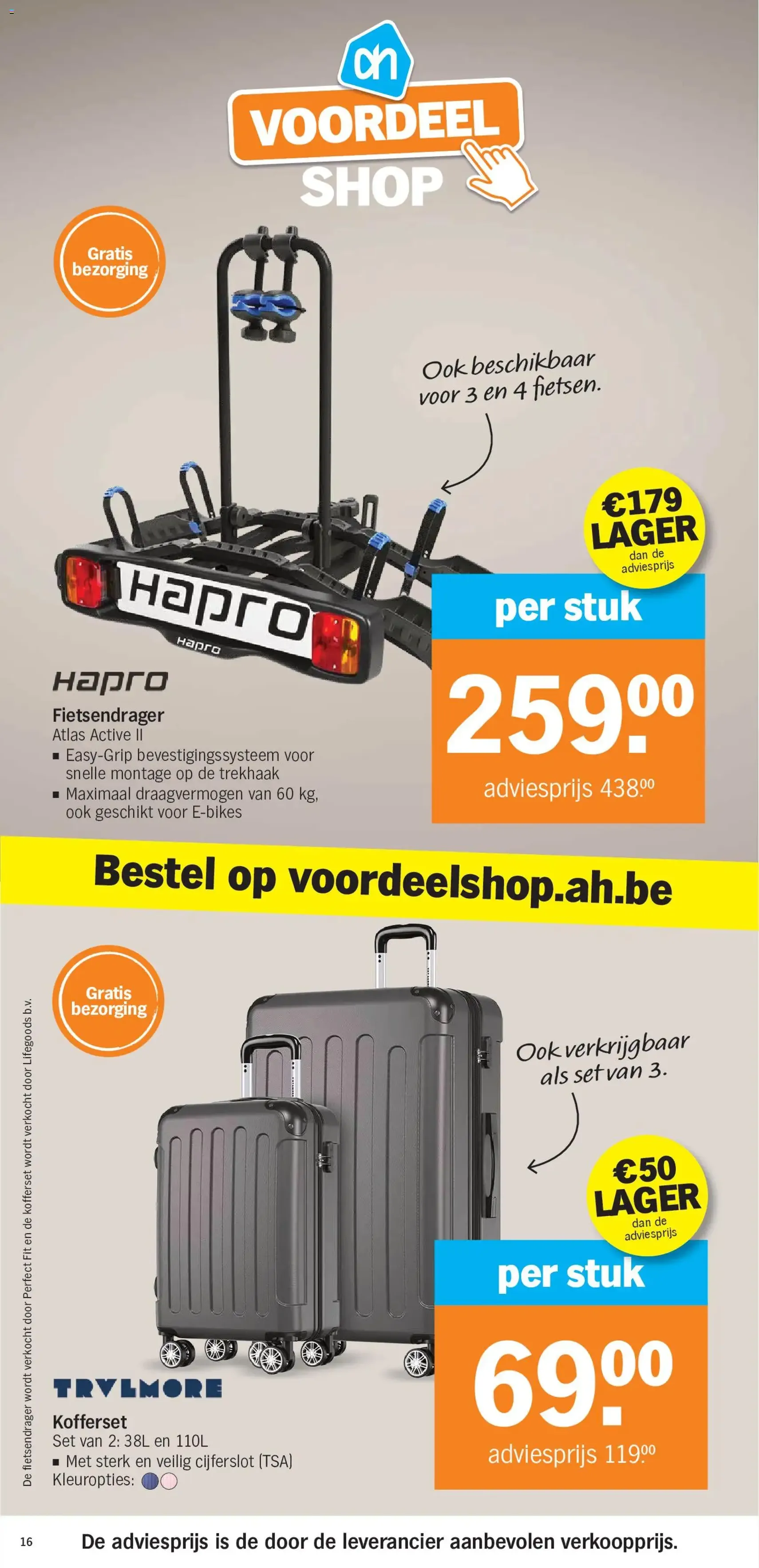 Albert Heijn Folder week / de la semaine 28 - geldige folder vanaf 06/07/2026 pagina 16 van 18