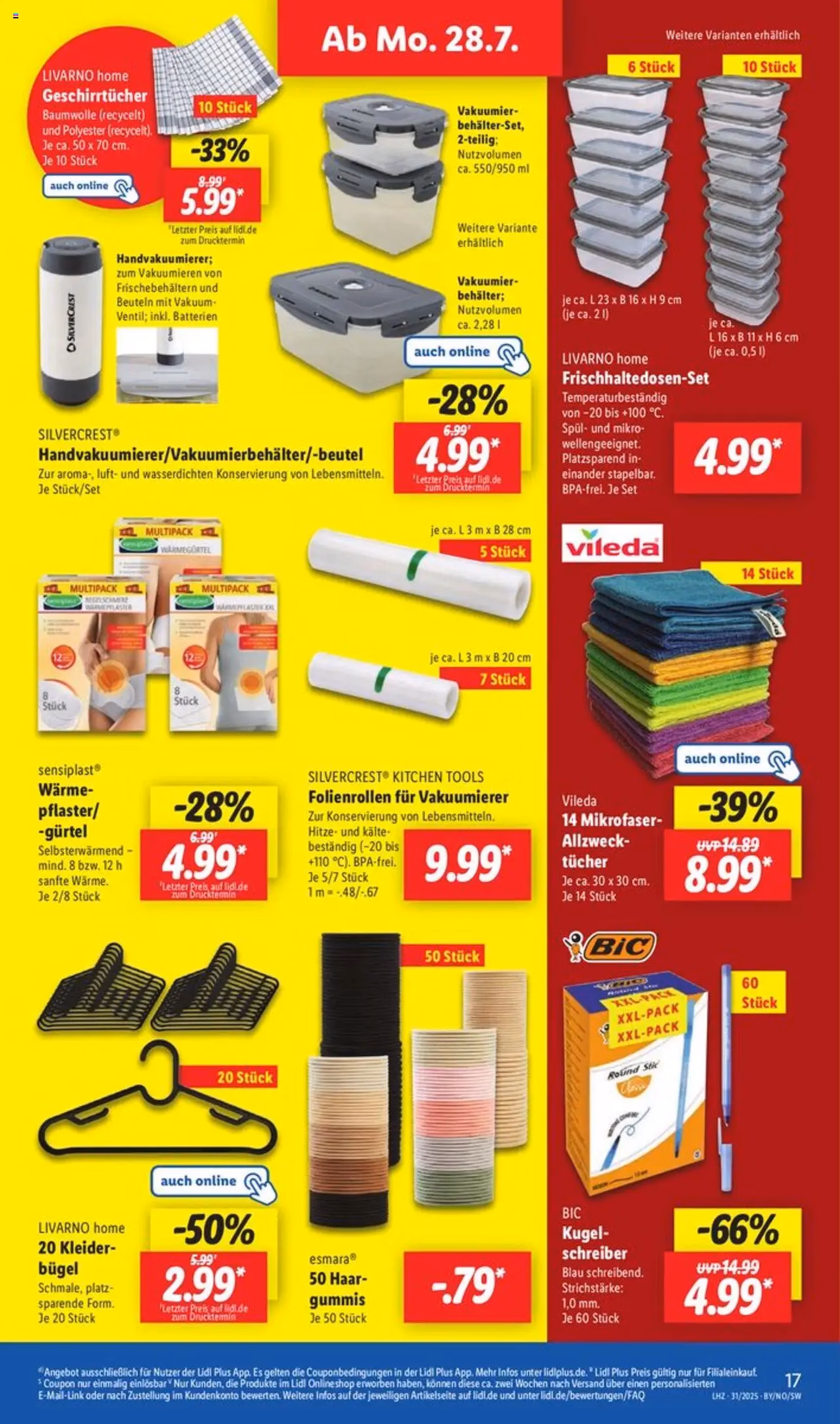 Lidl Prospekt - Gültiger Prospekt ab 28.07.2025, Seite 22 von insgesamt 62 Lidl Prospekt - Gültiger Prospekt ab 28.07.2025, Seite 22 von insgesamt 62