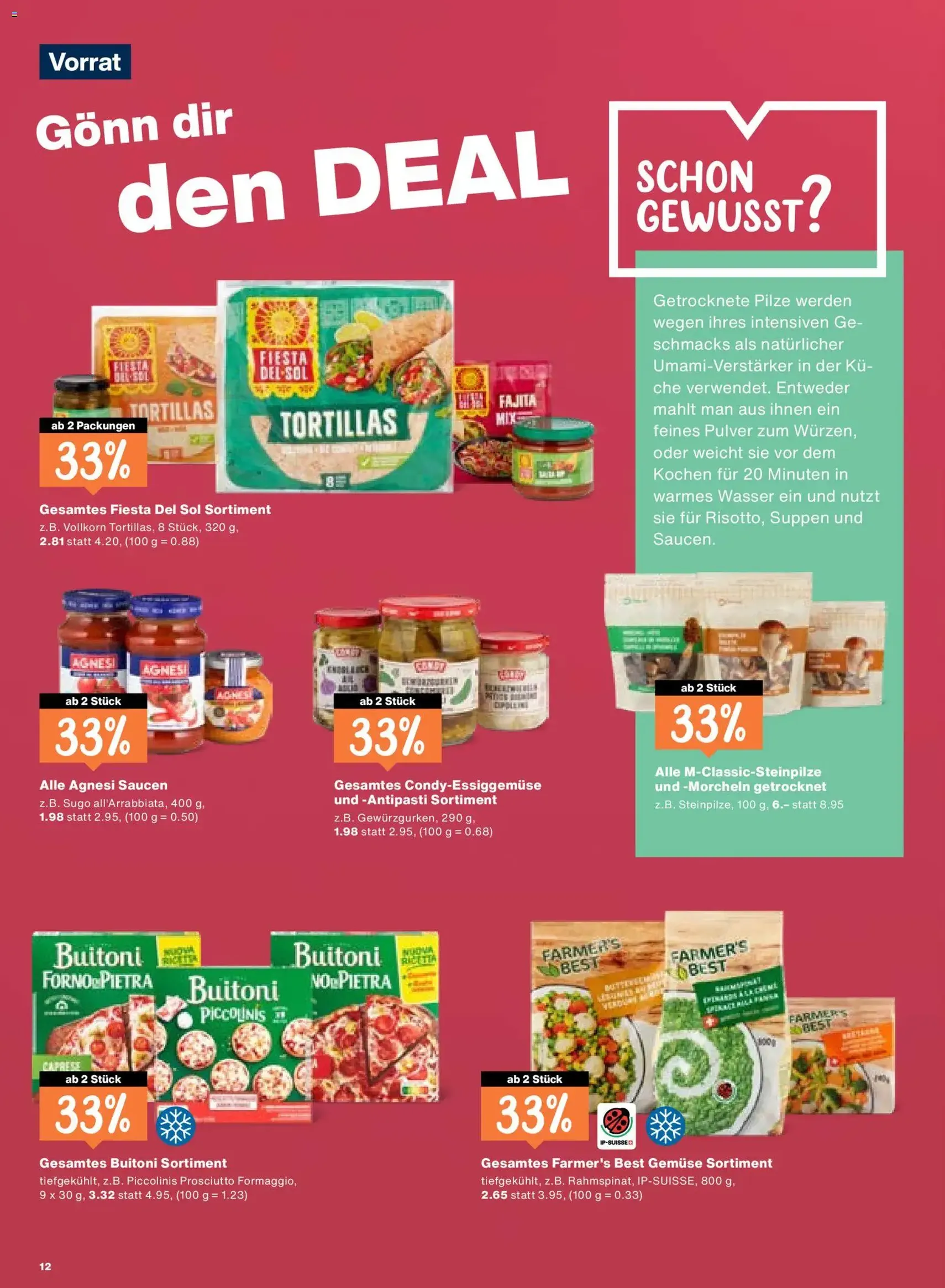 Migros aktionen - Gültiger Prospekt ab 03.09.2026, Seite 12 von insgesamt 20