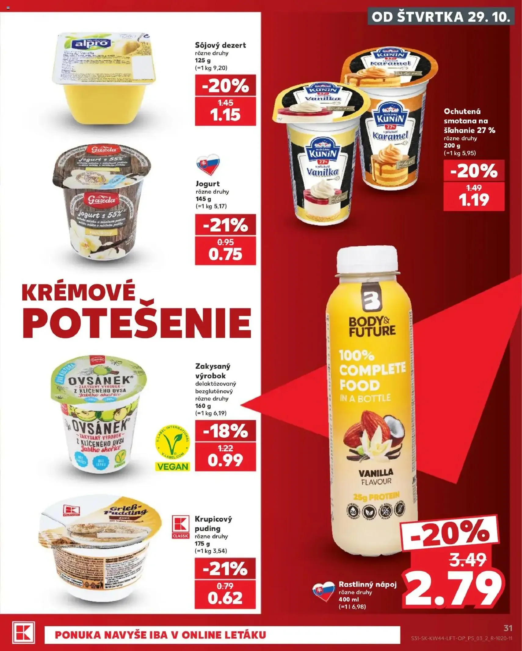 Kaufland leták - platný leták od 29.10.2026 strana 31 z 78