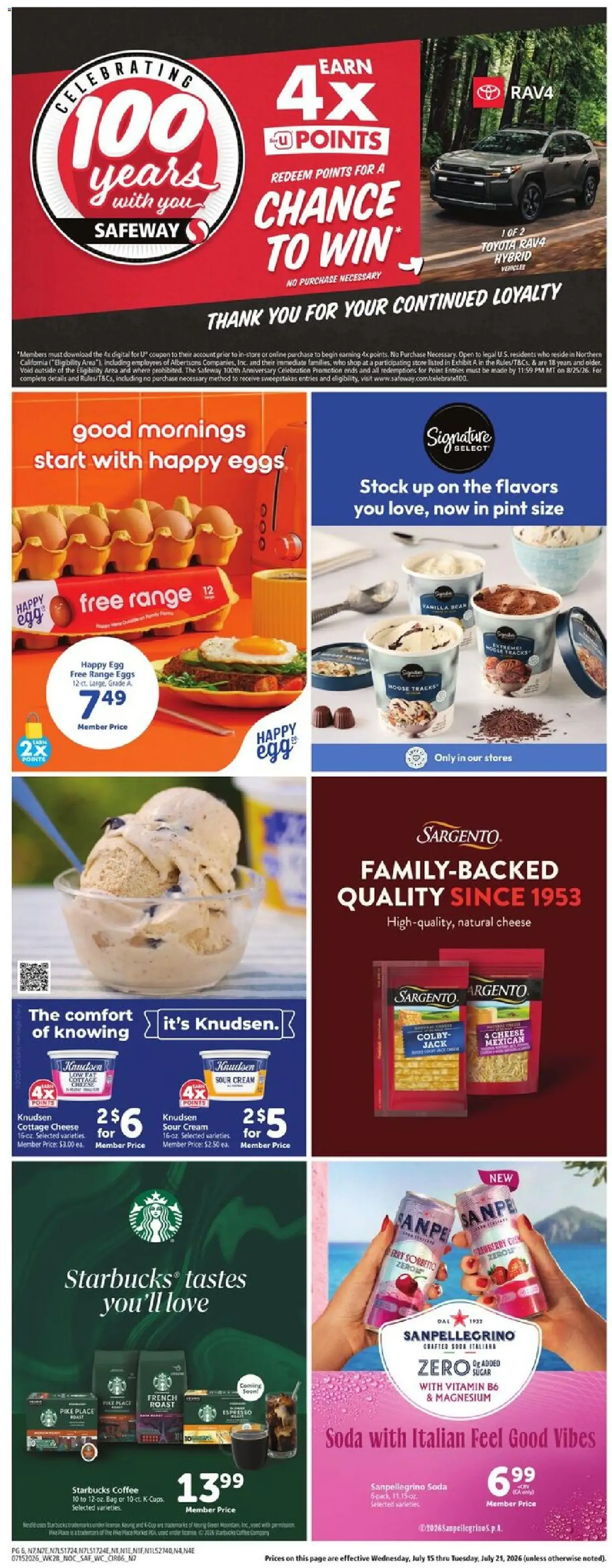 Safeway Weekly Ad - valid flyer from 07/15/2026, page 6 of 10