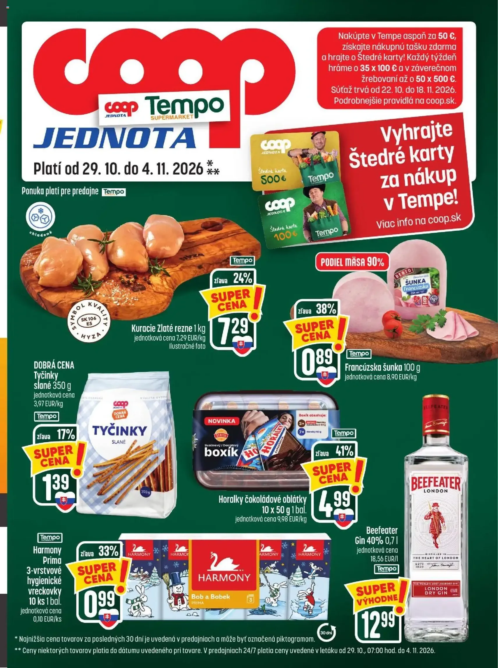 COOP Jednota leták - platný leták od 29.10.2026 strana 25 z 28