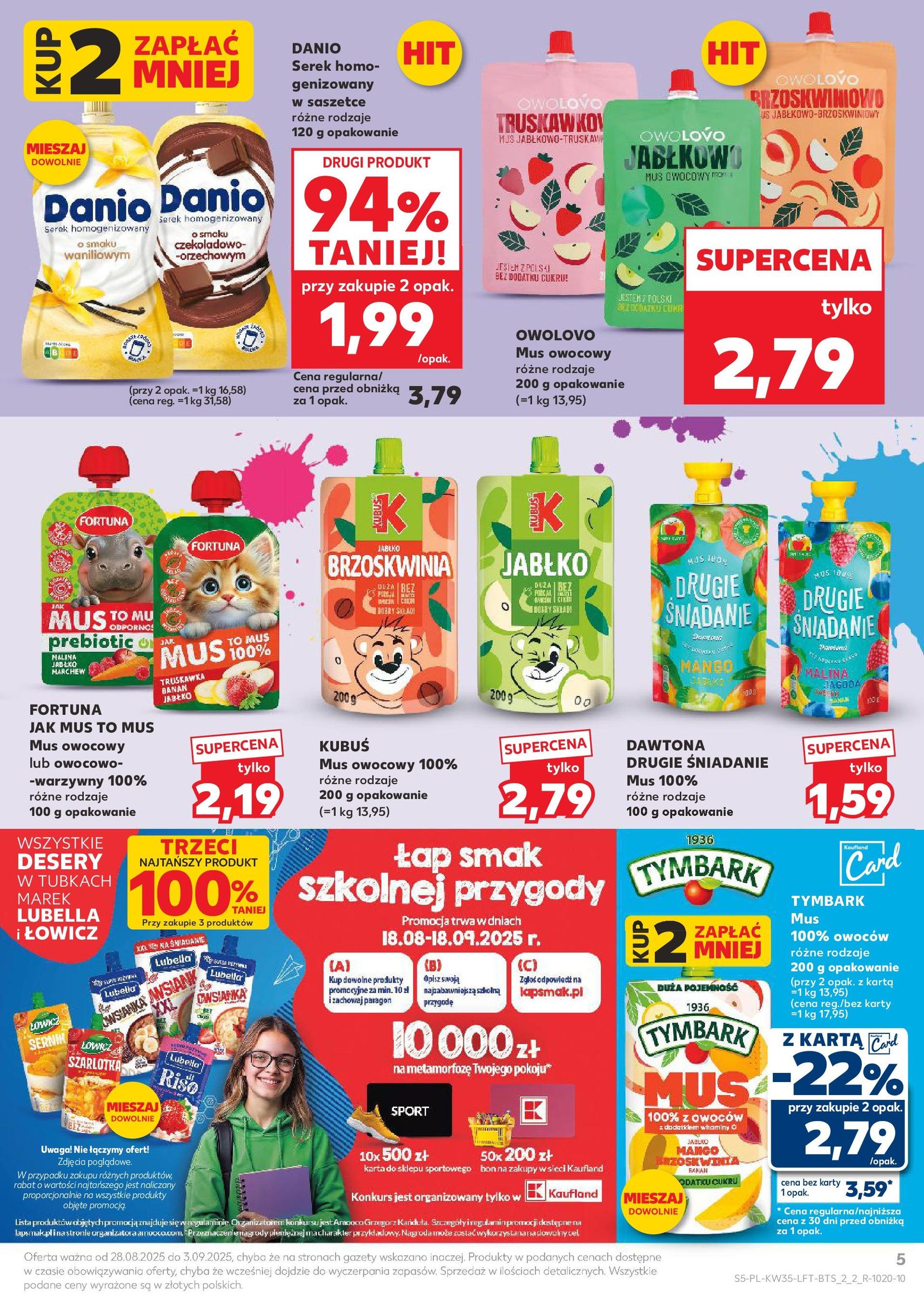 Kaufland gazetka - ważny gazetka od 28.08.2025 strona 5 z 56 Kaufland gazetka - ważny gazetka od 28.08.2025 strona 5 z 56