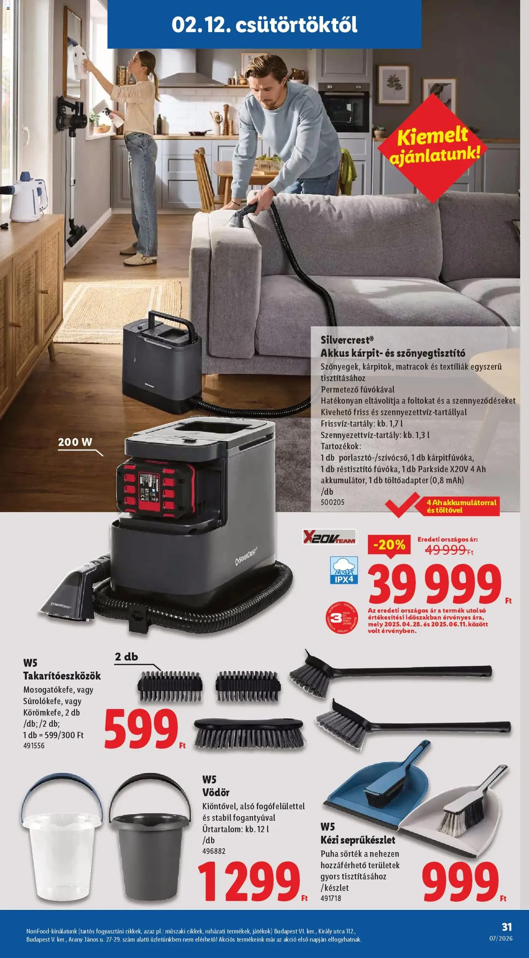 Lidl Akciós újság - 2026.02.12. érvényes szórólap 31 oldal 62 oldalból