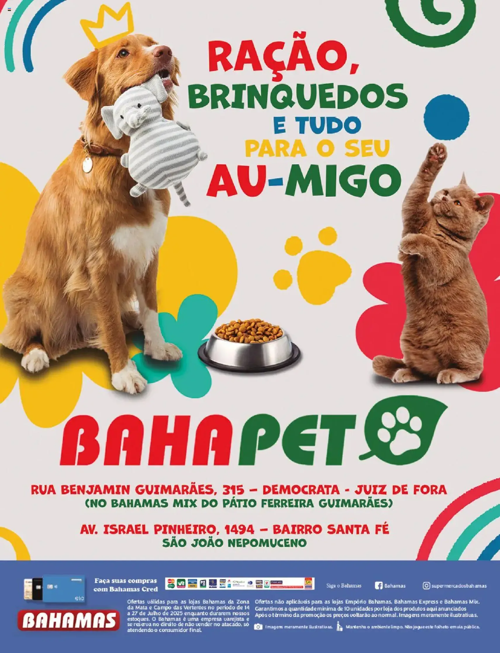 Bahamas Supermercados - Ofertas da semana - folheto válido a partir de 14/07/2025 página 16 de 16 Bahamas Supermercados - Ofertas da semana - folheto válido a partir de 14/07/2025 página 16 de 16