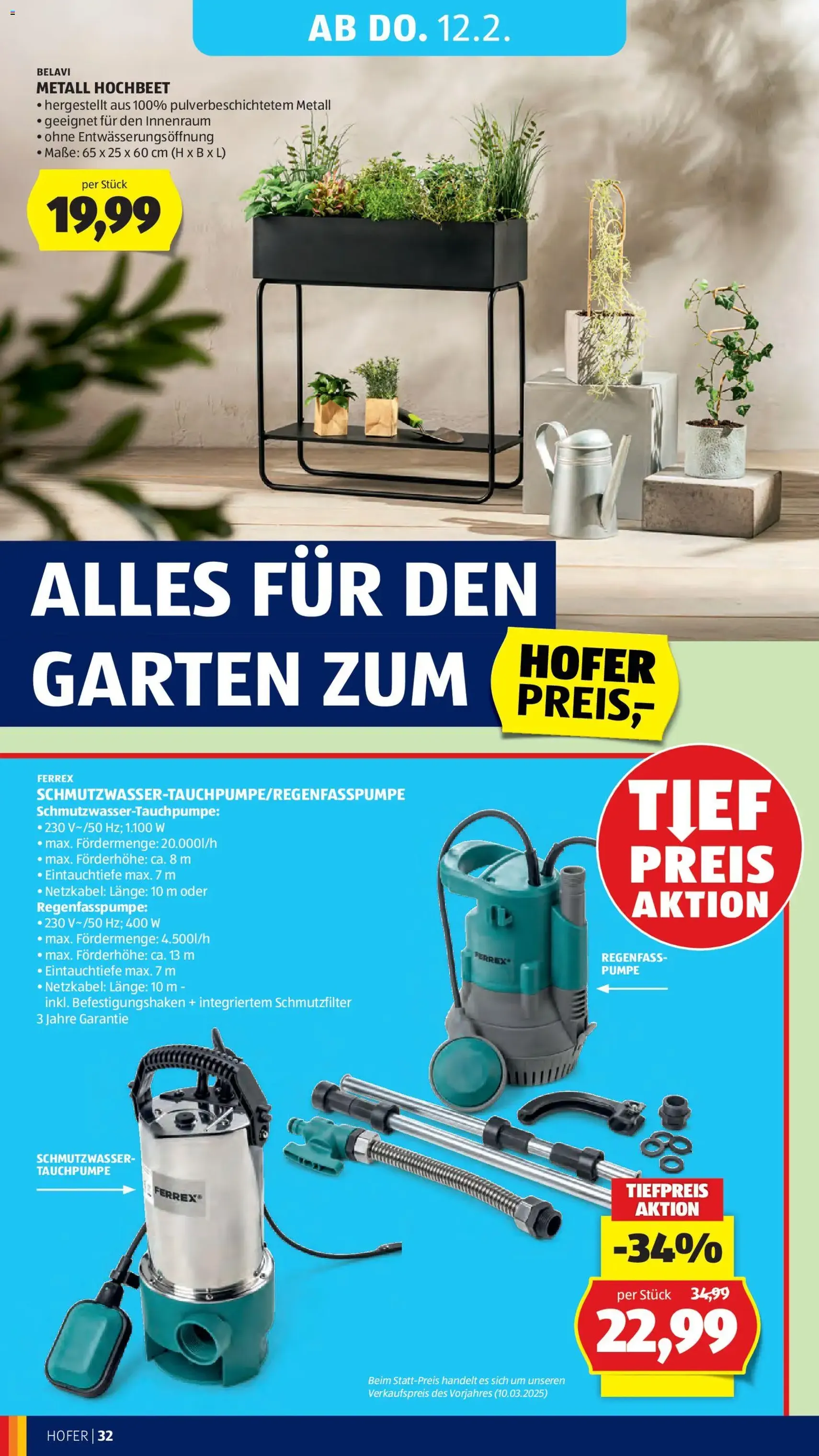 Hofer Flugblatt - Gültiger Prospekt ab 06.02.2026, Seite 36 von insgesamt 43