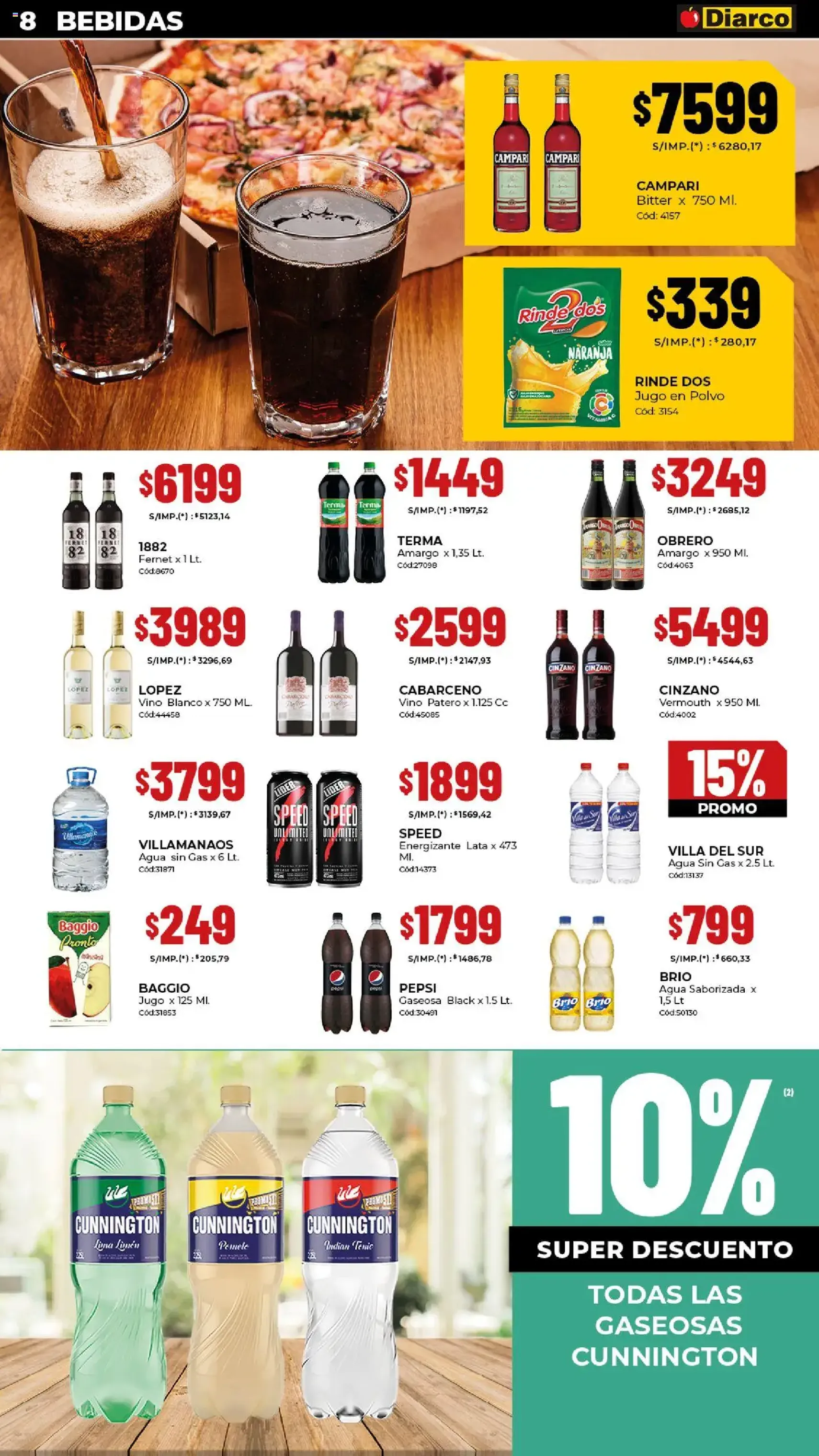 Diarco - Ofertas Sur - folleto válido desde 29/09/2025 página 8 de 22