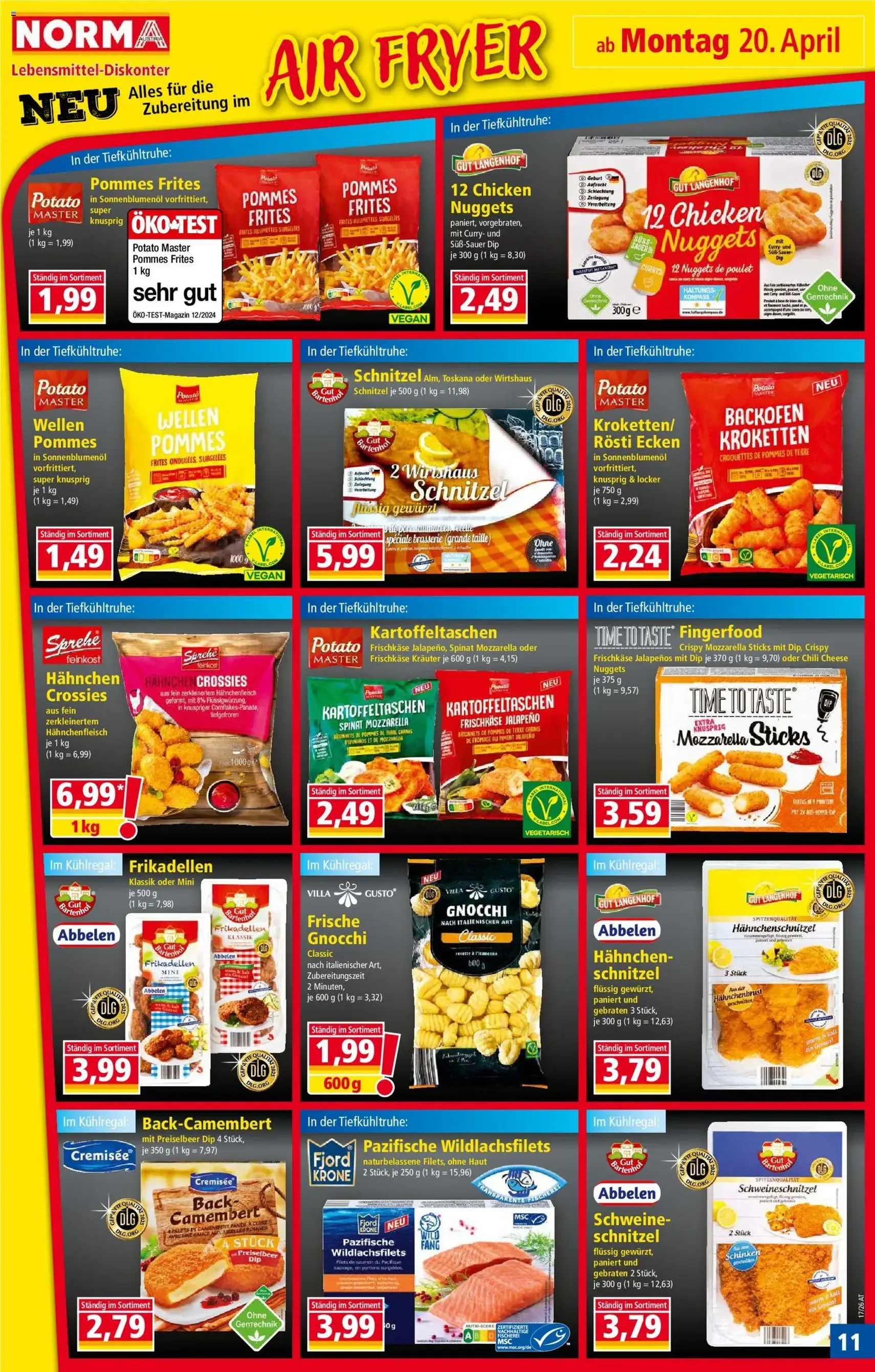 Norma Flugblatt - Gültiger Prospekt ab 20.04.2026, Seite 11 von insgesamt 20