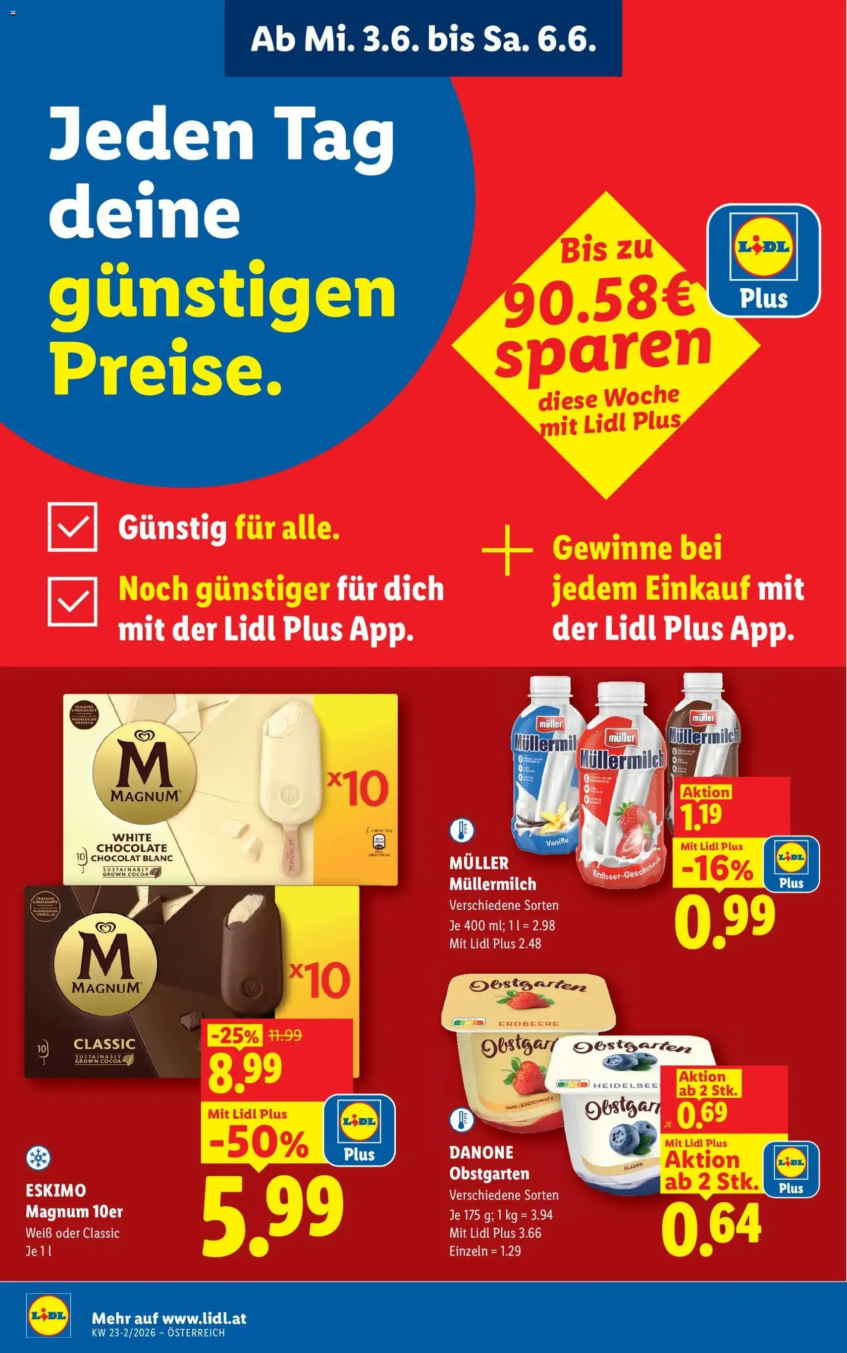 Lidl - Flugblatt - Gültiger Prospekt ab 03.06.2026, Seite 4 von insgesamt 55
