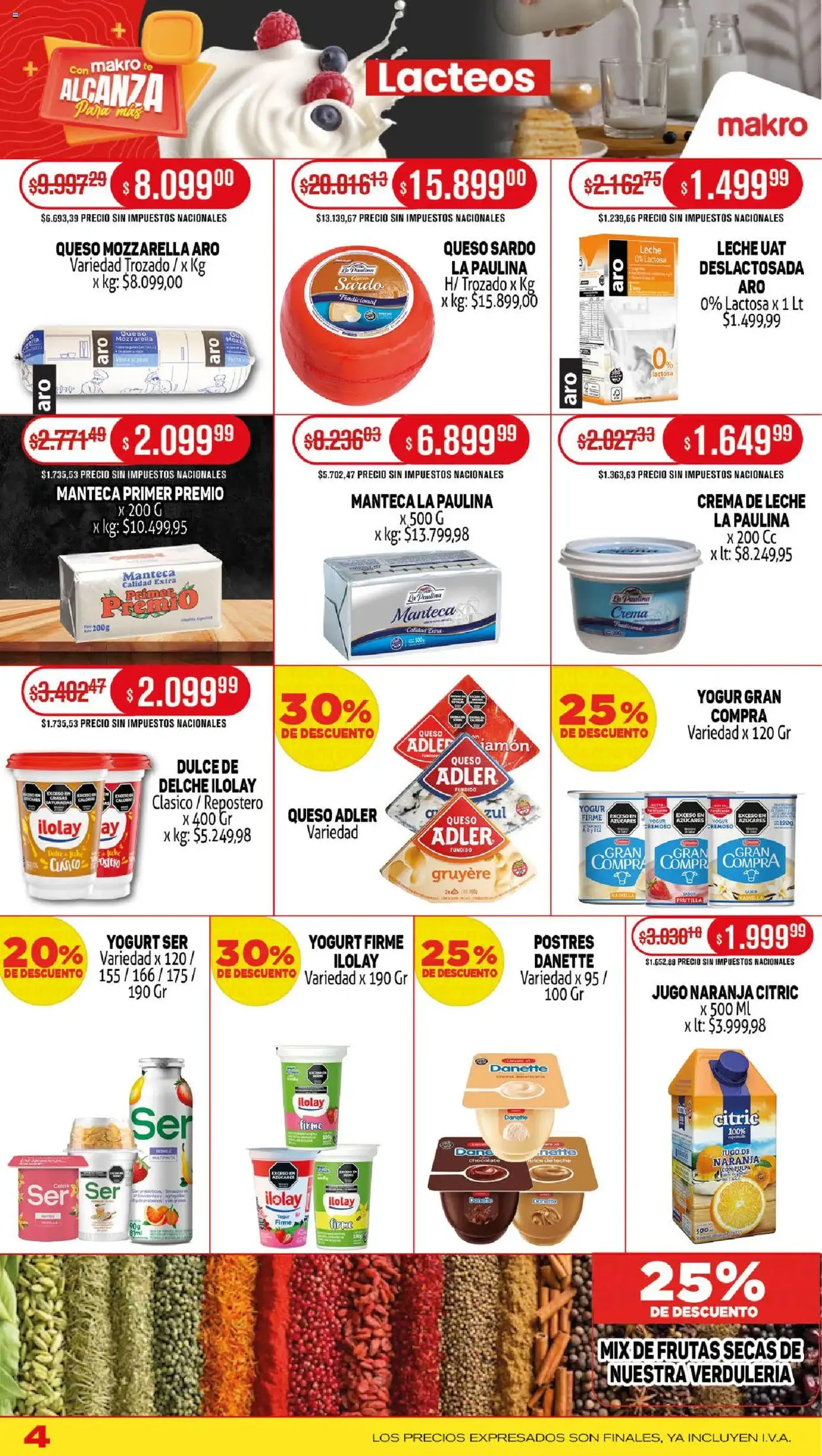 Makro ofertas - folleto válido desde 18/09/2025 página 4 de 20